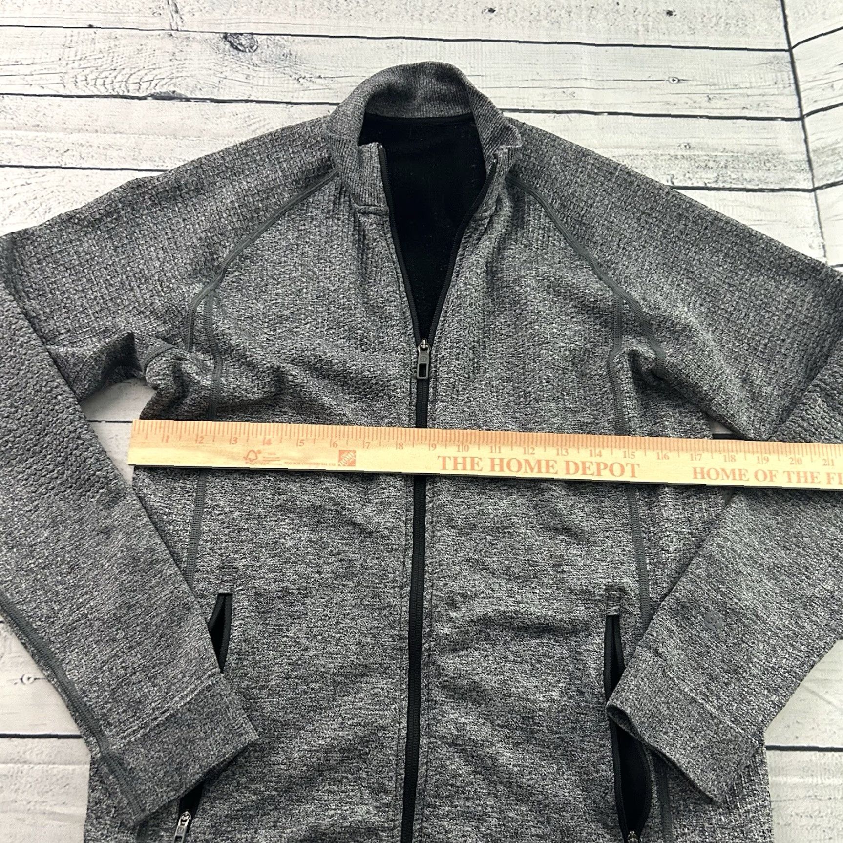 Lululemon Lululemon Jacket Full Zip Engineered Warmth Merino Gray Mens M Size US M / EU 48-50 / 2 - 3 Thumbnail