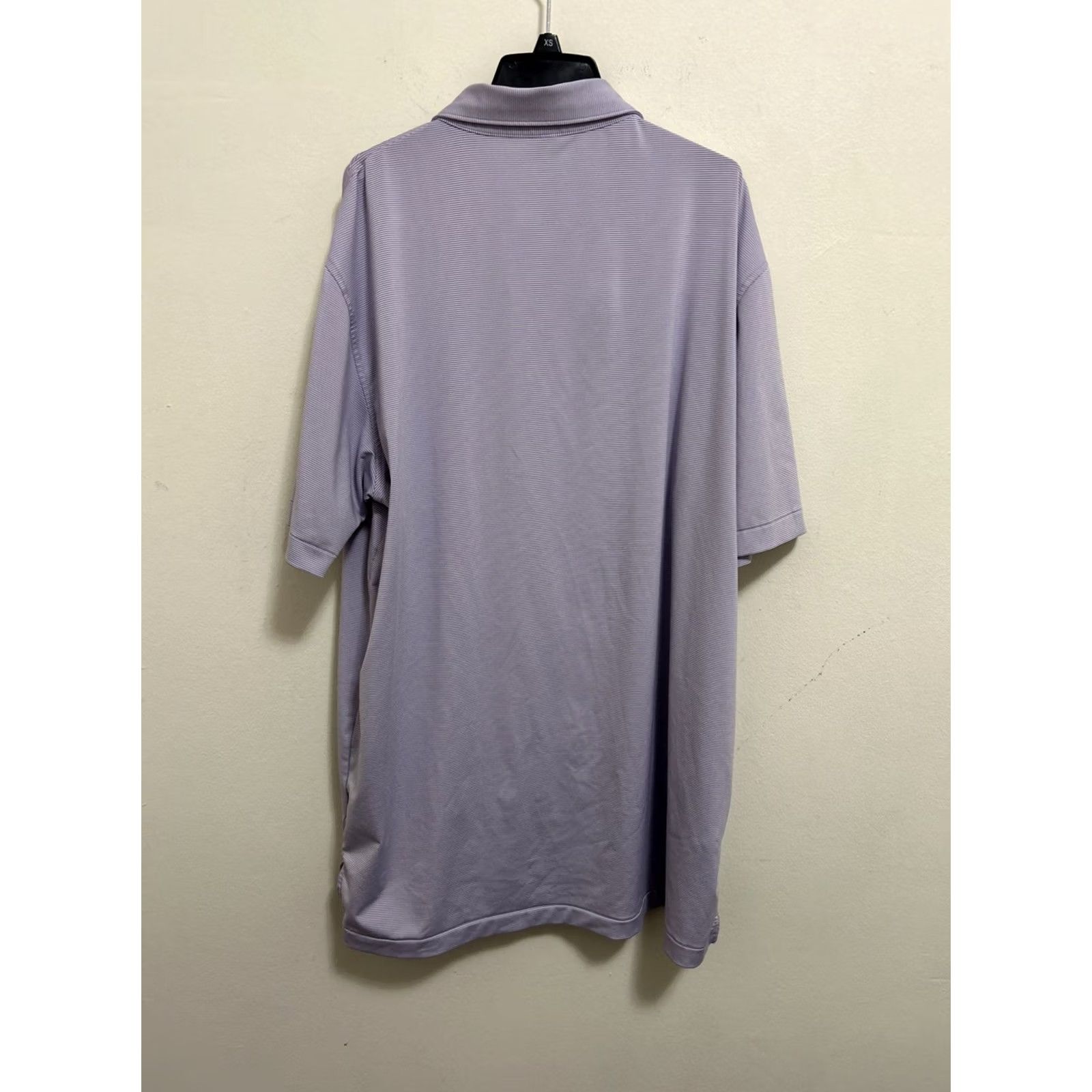 Peter Millar Peter Millar Summer Comfort Polo Shirt Mens XL Purple White Striped Golf Shirt Size US XL / EU 56 / 4 - 7 Thumbnail