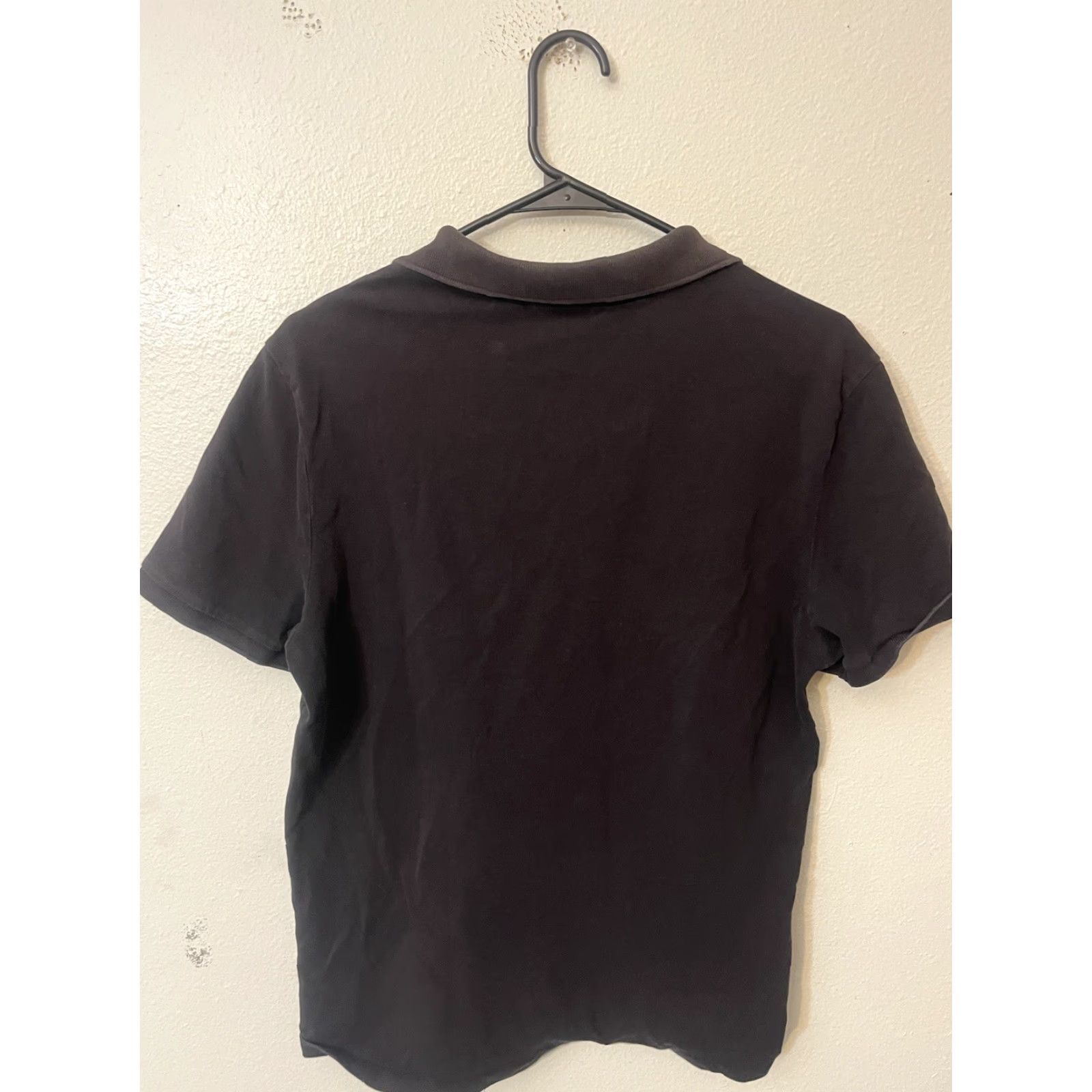 Calvin Klein Calvin Klein Polo Shirt Short Sleeve Black Solid Mens M Size US M / EU 48-50 / 2 - 3 Thumbnail
