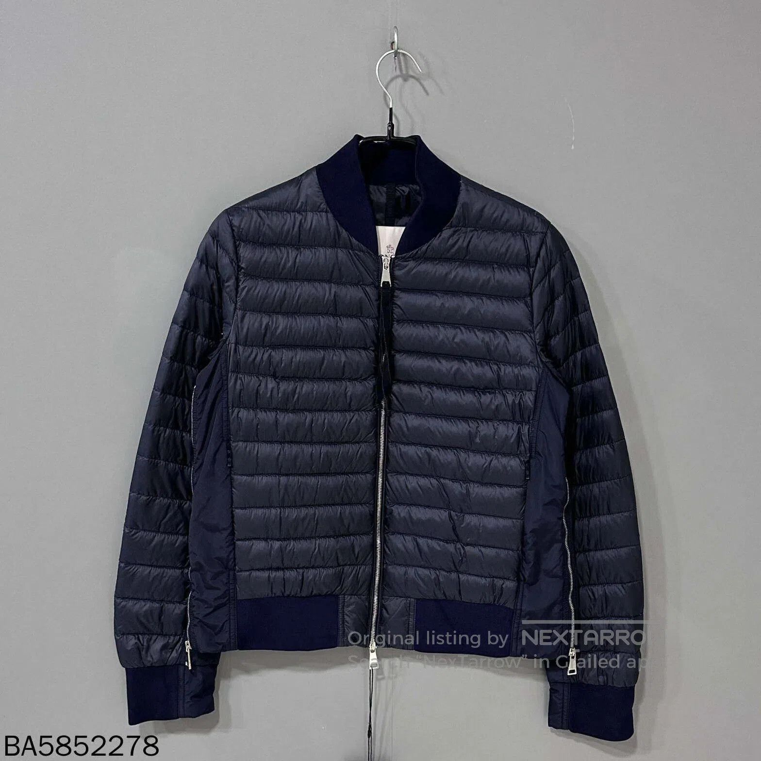 Moncler navy down jacket by Moncler. Size US M / EU 48-50 / 2 - 1 Thumbnail