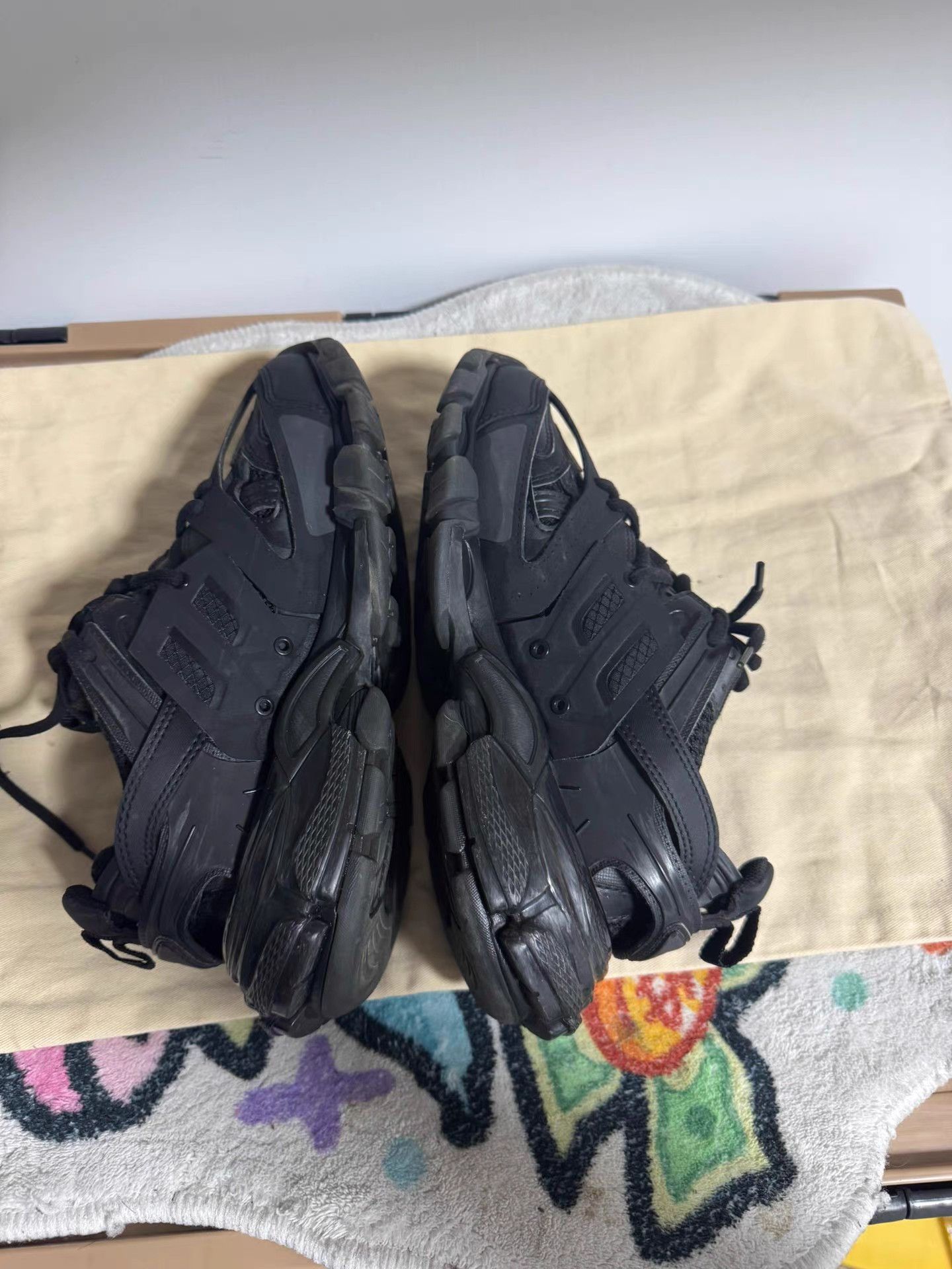 Balenciaga Balenciaga Track Clear Sole Low-Top Sneakers K13 Size US 5 / IT 35 - 4 Thumbnail
