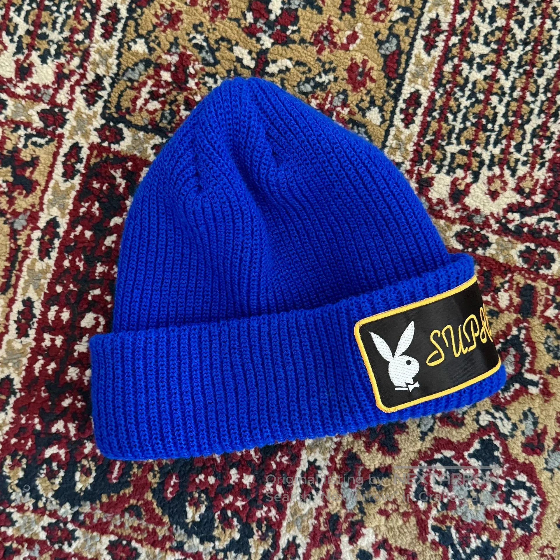 Supreme Supreme Playboy Collaboration Beanie. Size ONE SIZE - 3 Thumbnail