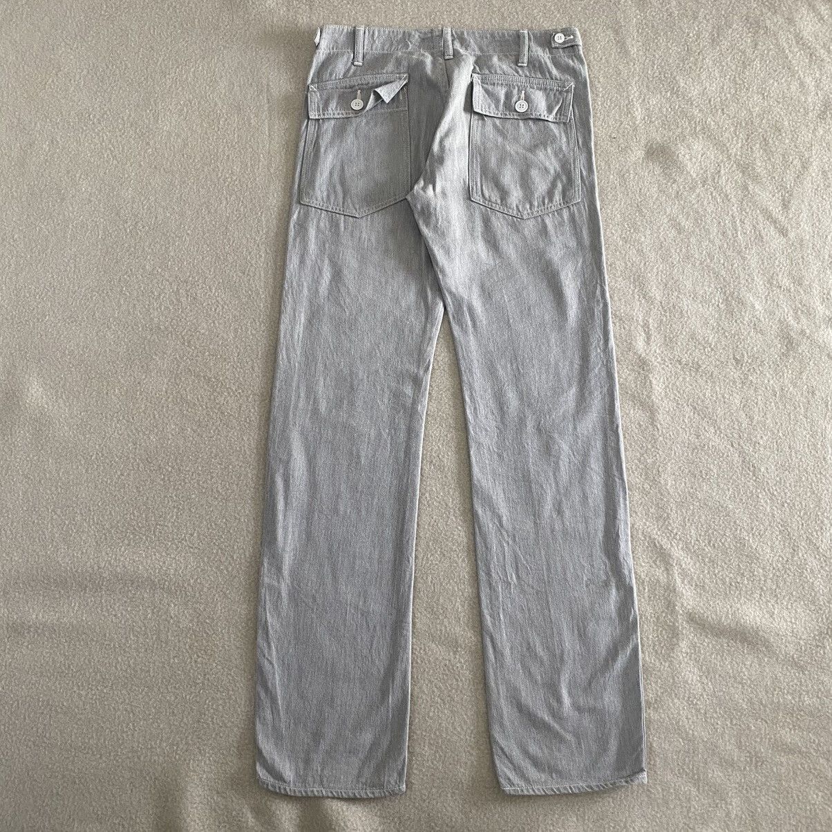 If Six Was Nine × Japanese Brand × KOJIMA GENES Kojima Simonocho Kurashiki Fatigue Baker Pants W31 Size US 31 - 4 Thumbnail