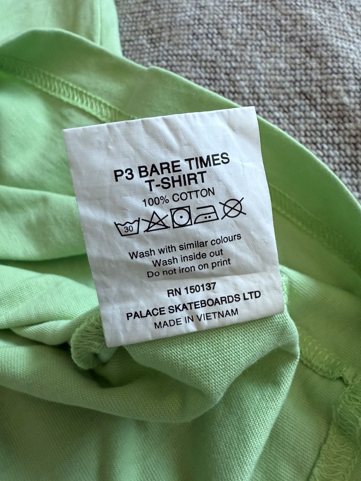 Palace Palace P3 BARE TIMES Shirt Size US S / EU 44-46 / 1 - 4 Thumbnail