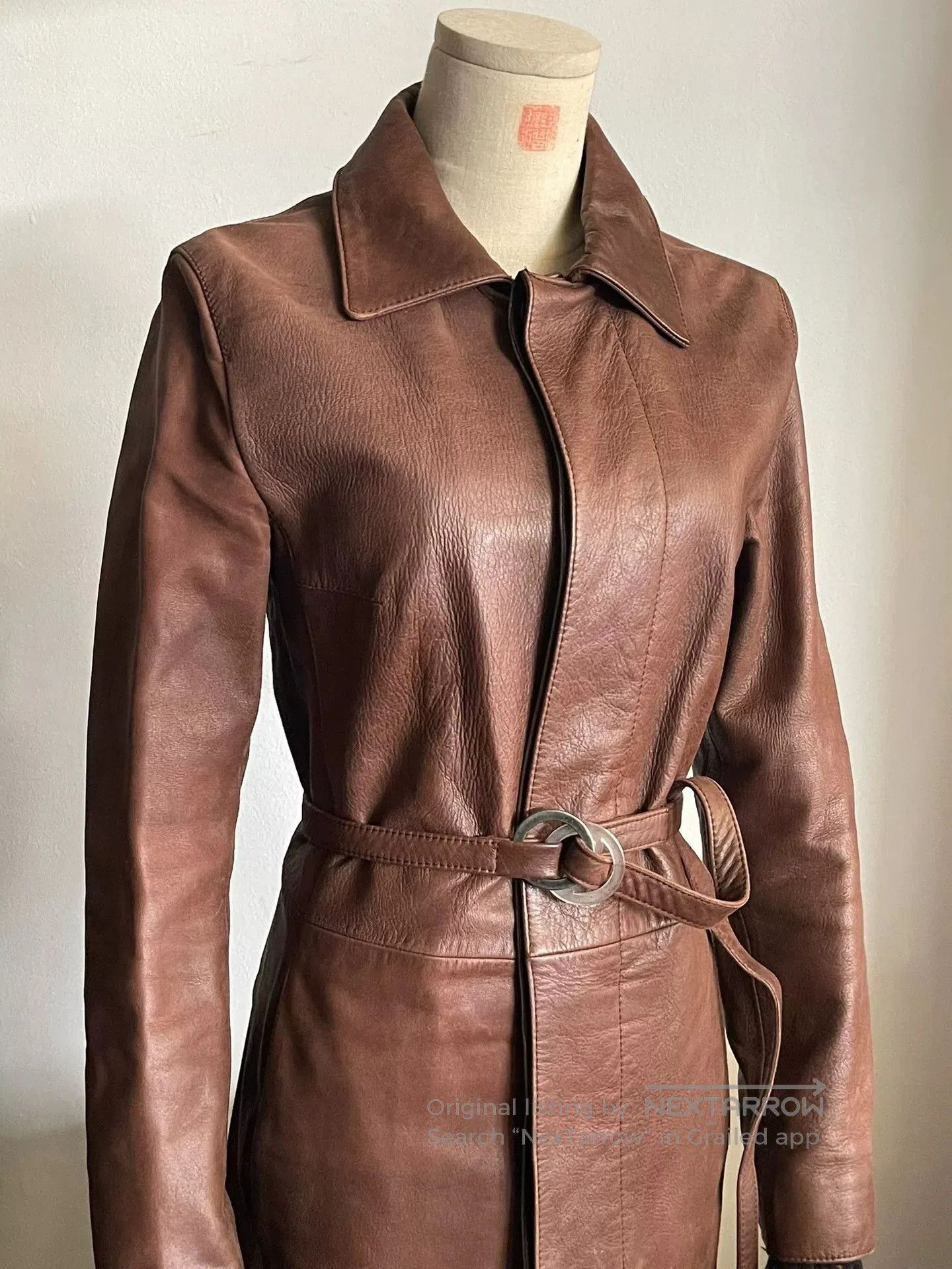 Dirk Bikkembergs Dirk Bikkembergs Leather Trench Coat. Size M / US 6-8 / IT 42-44 - 1 Thumbnail