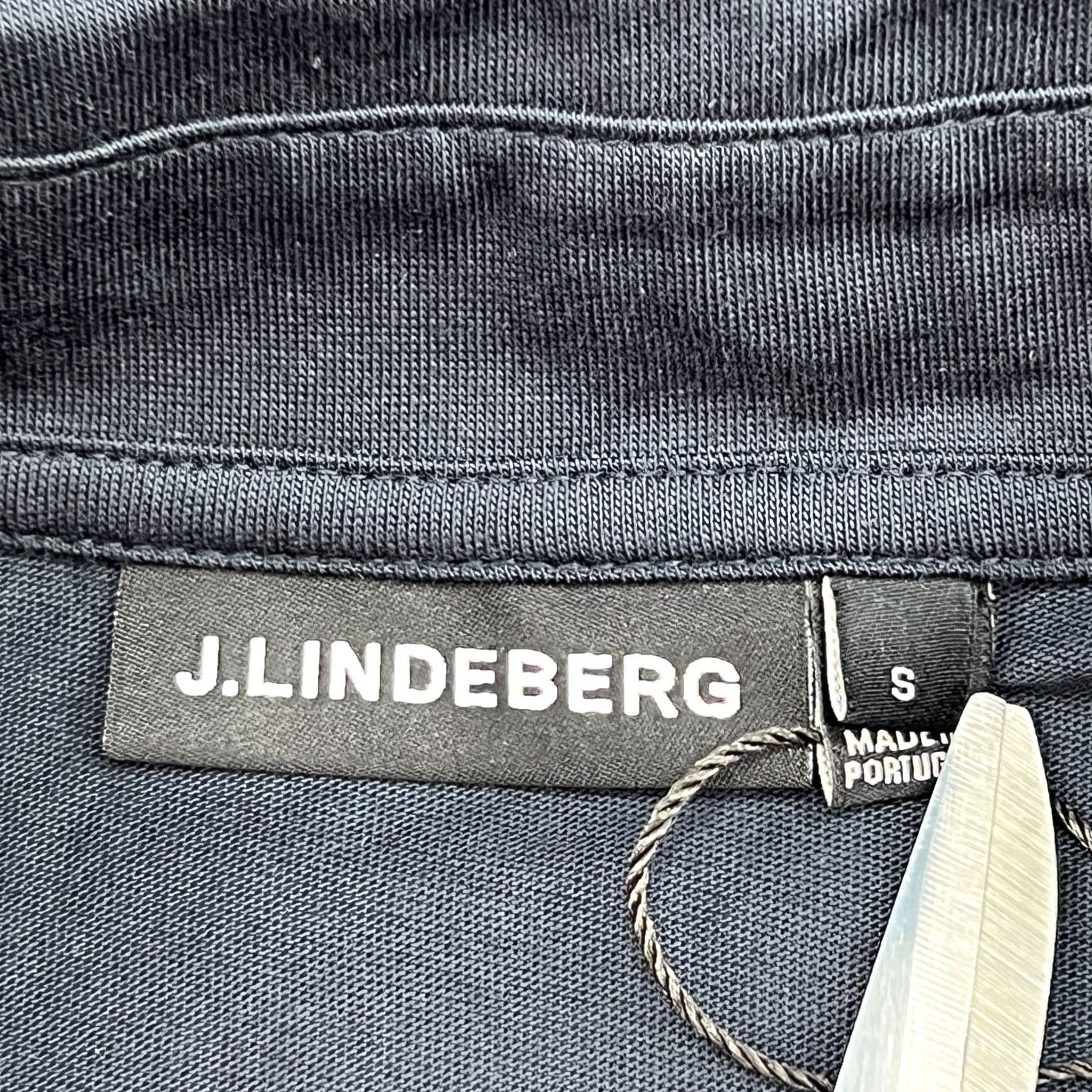 J.Lindeberg J. Lindeberg Polo Shirt Mens Small Black Short Sleeves Asher Open Collar Size US S / EU 44-46 / 1 - 4 Thumbnail