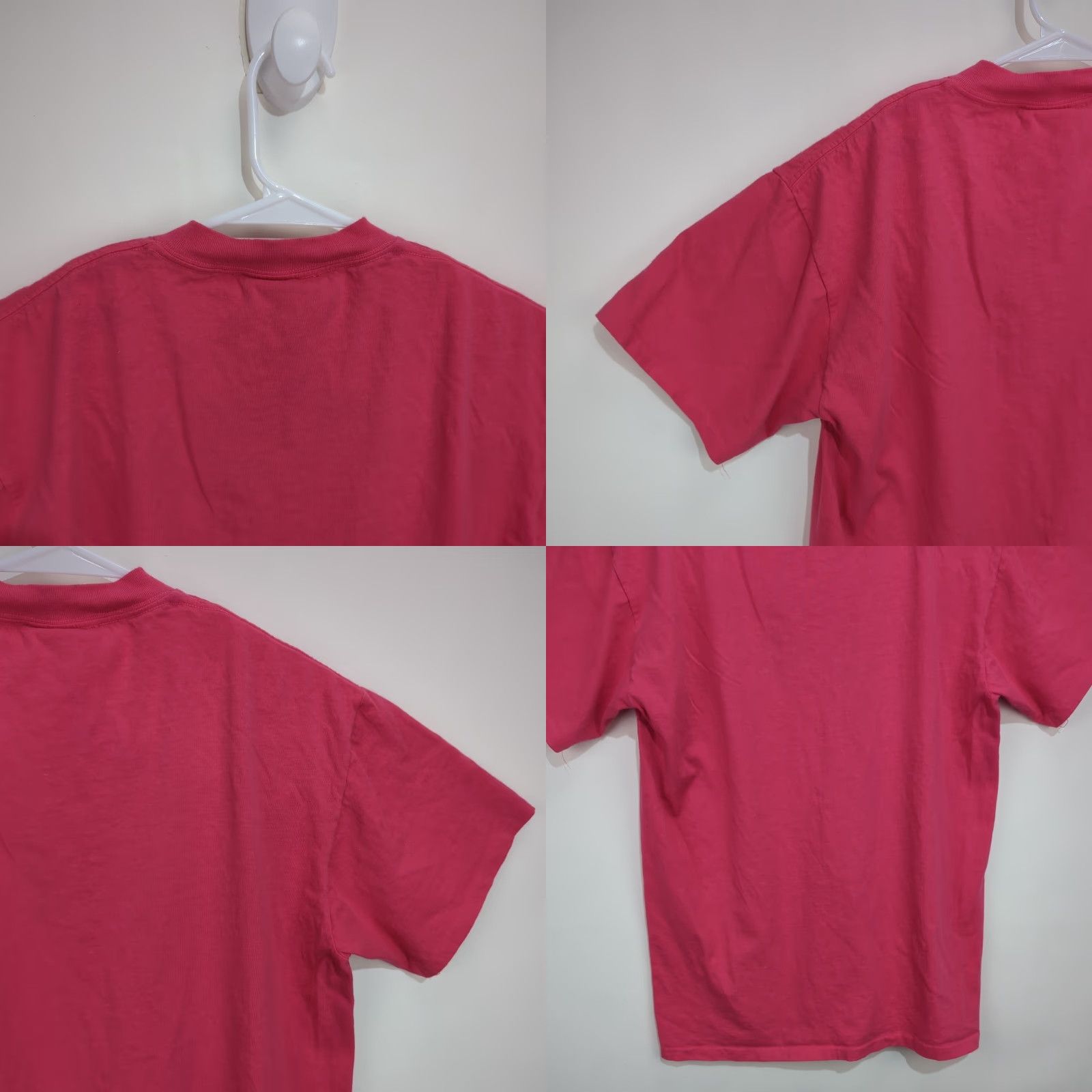 Vintage VINTAGE Bumwraps Alaska Embroidered T Shirt Pink Medium Unisex 1990s Cotton Graphic Tee Short Sleeve US Made Size US M / EU 48-50 / 2 - 9 Thumbnail