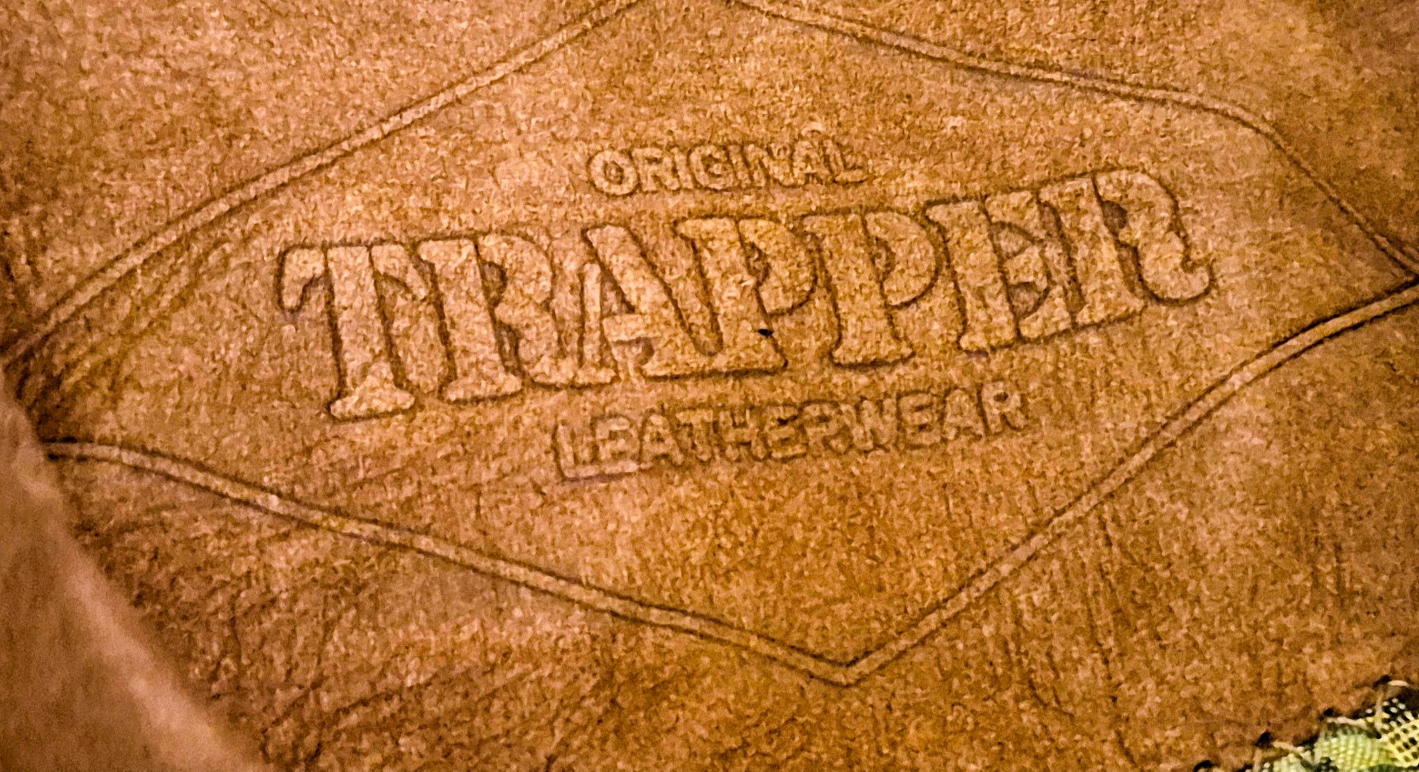 Vintage Original Trapper Leatherwear Coat 3/4 Length XL