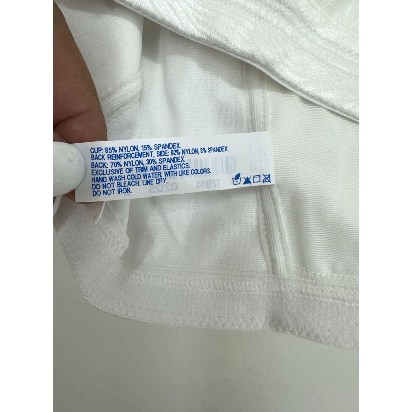 Vintage Playtex 18 Hour Womens Bra Size 46DD White Front Closure WPosture Boost E525 Shirt Womens Bra Size ONE SIZE - 5 Thumbnail