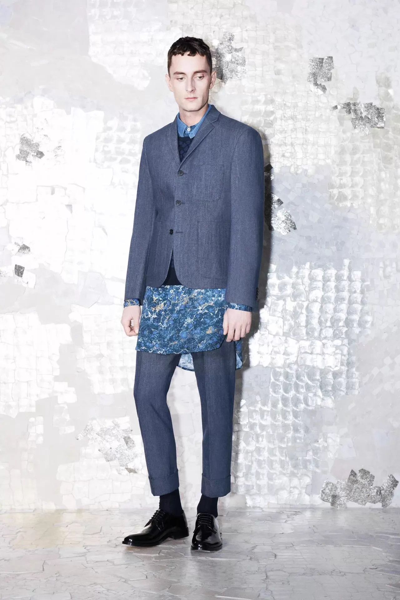 Acne Studios Acne Studios AW2013 Longline Shirt (Rare, Early Pattern) Size US M / EU 48-50 / 2 - 5 Thumbnail
