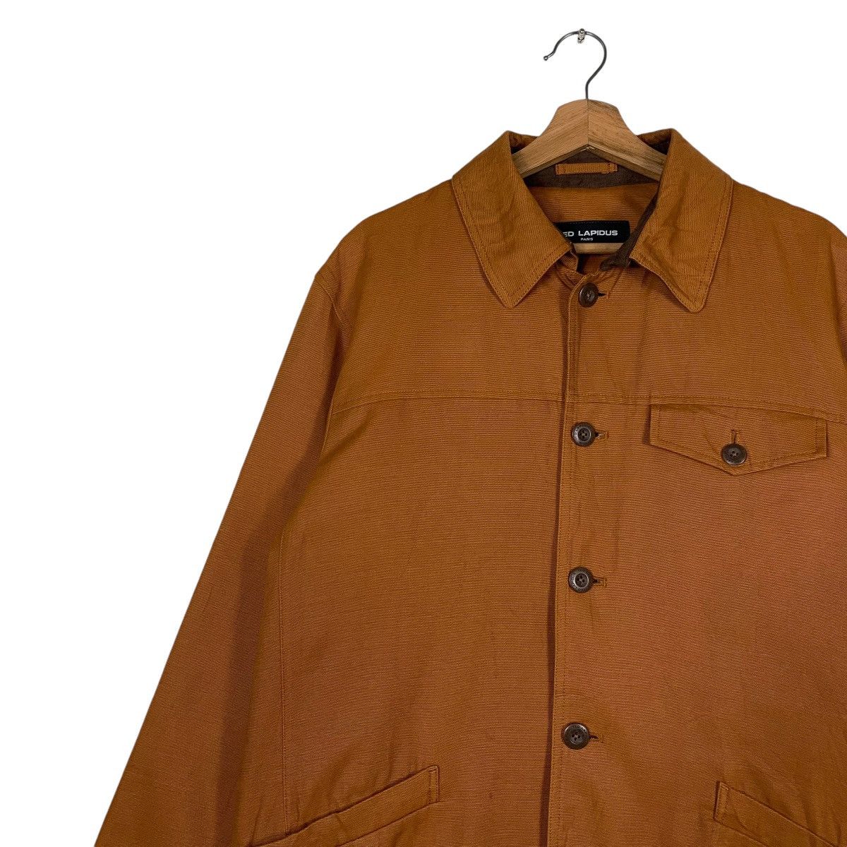 TED LAPIDUS Ted Lapidus Paris Chore Jacket Size US XL / EU 56 / 4 - 6 Thumbnail