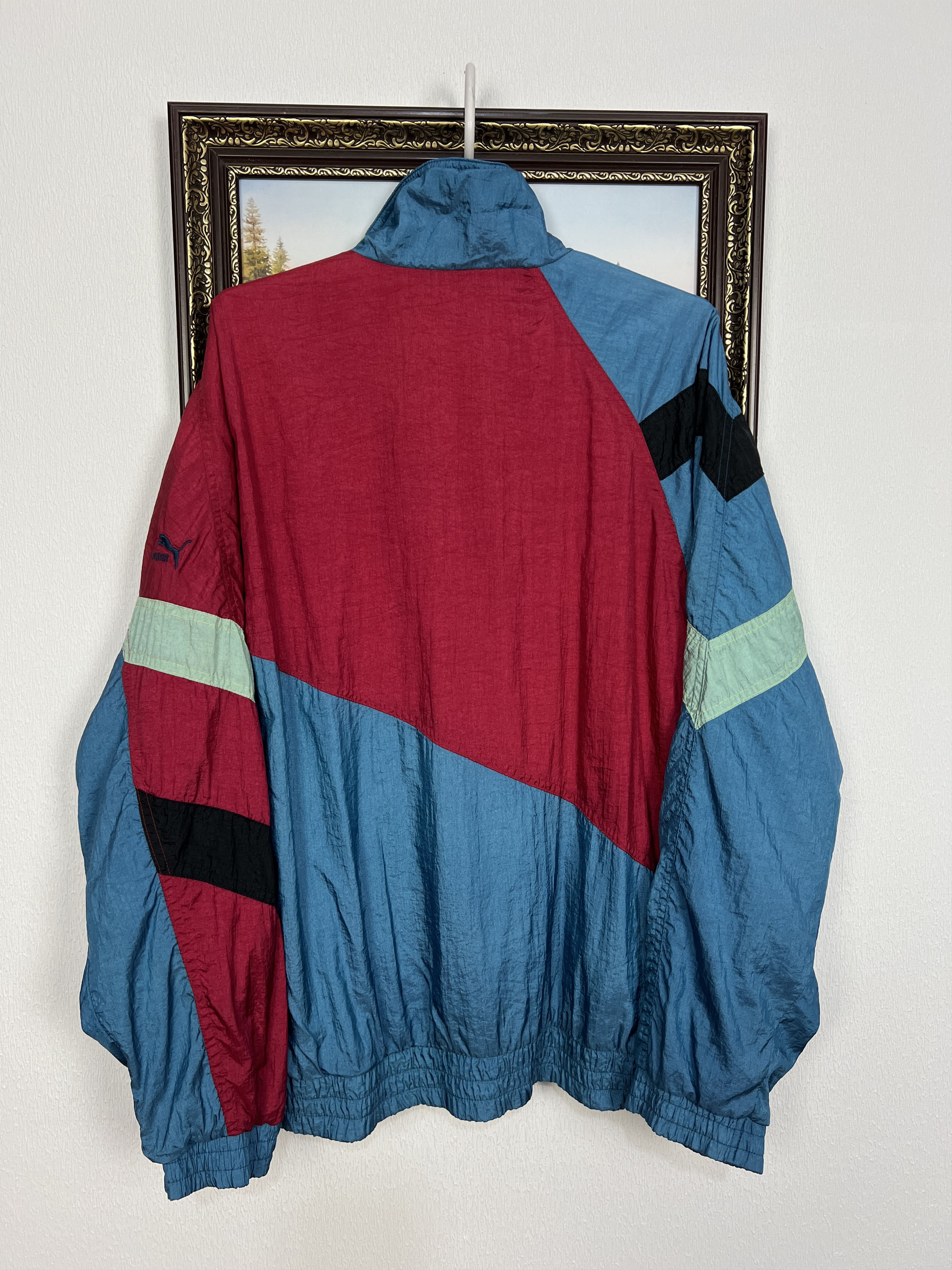 Puma Vintage 80's Sport Track Suit Jacket Pants Set Hype Rare Size US L / EU 52-54 / 3 - 8 Thumbnail