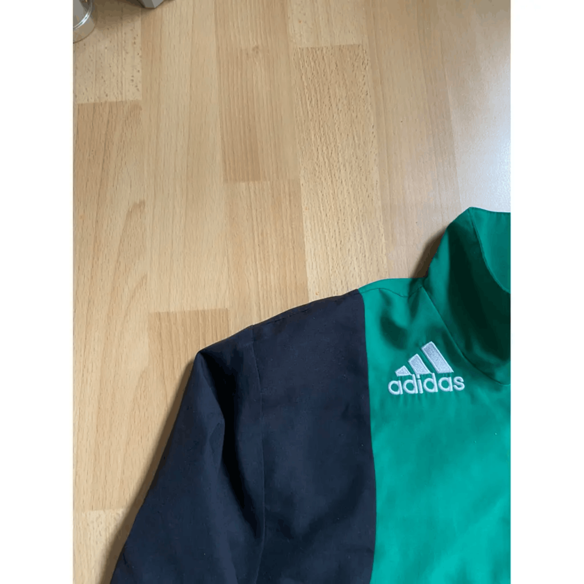 Adidas Adidas Green & Black Track Jacket - M Size US M / EU 48-50 / 2 - 3 Thumbnail