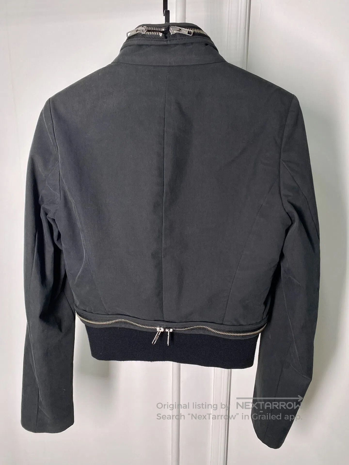 Hussein Chalayan chic gray bomber jacket by hussein chalayan. Size US M / EU 48-50 / 2 - 3 Thumbnail