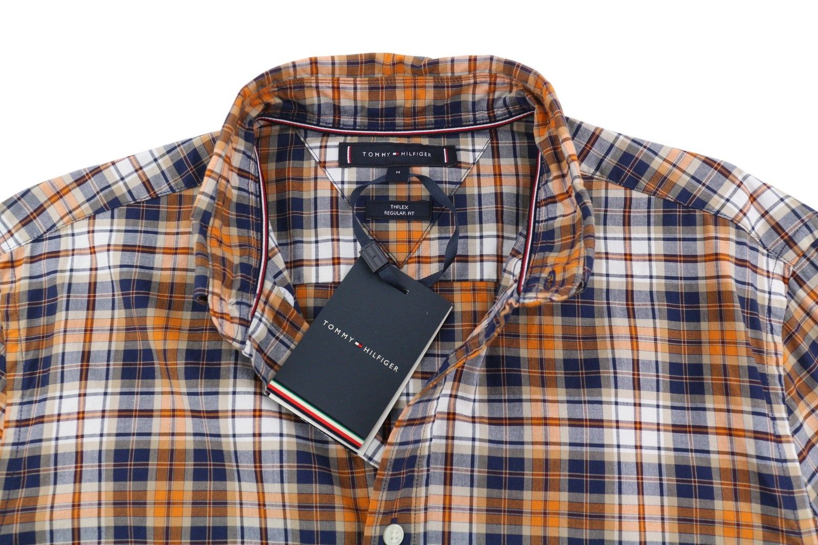 Tommy Hilfiger THFLEX POPLIN M Plaid Button-Down 87682 Size US M / EU 48-50 / 2 - 4 Thumbnail