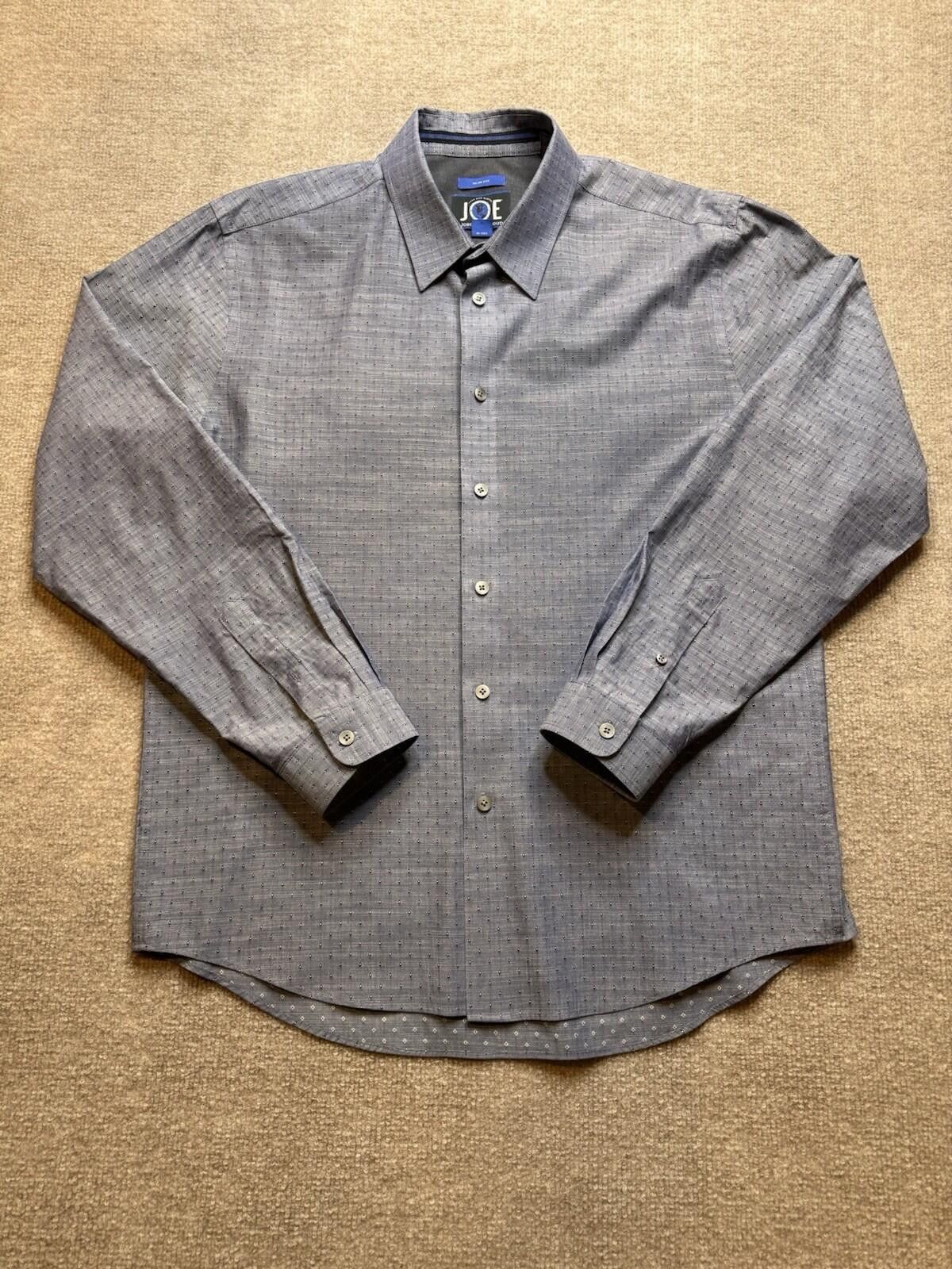 Joseph Abboud Joseph Abboud JOE Men's Large Slim Fit LS Gray [709] Size US L / EU 52-54 / 3 - 2 Thumbnail