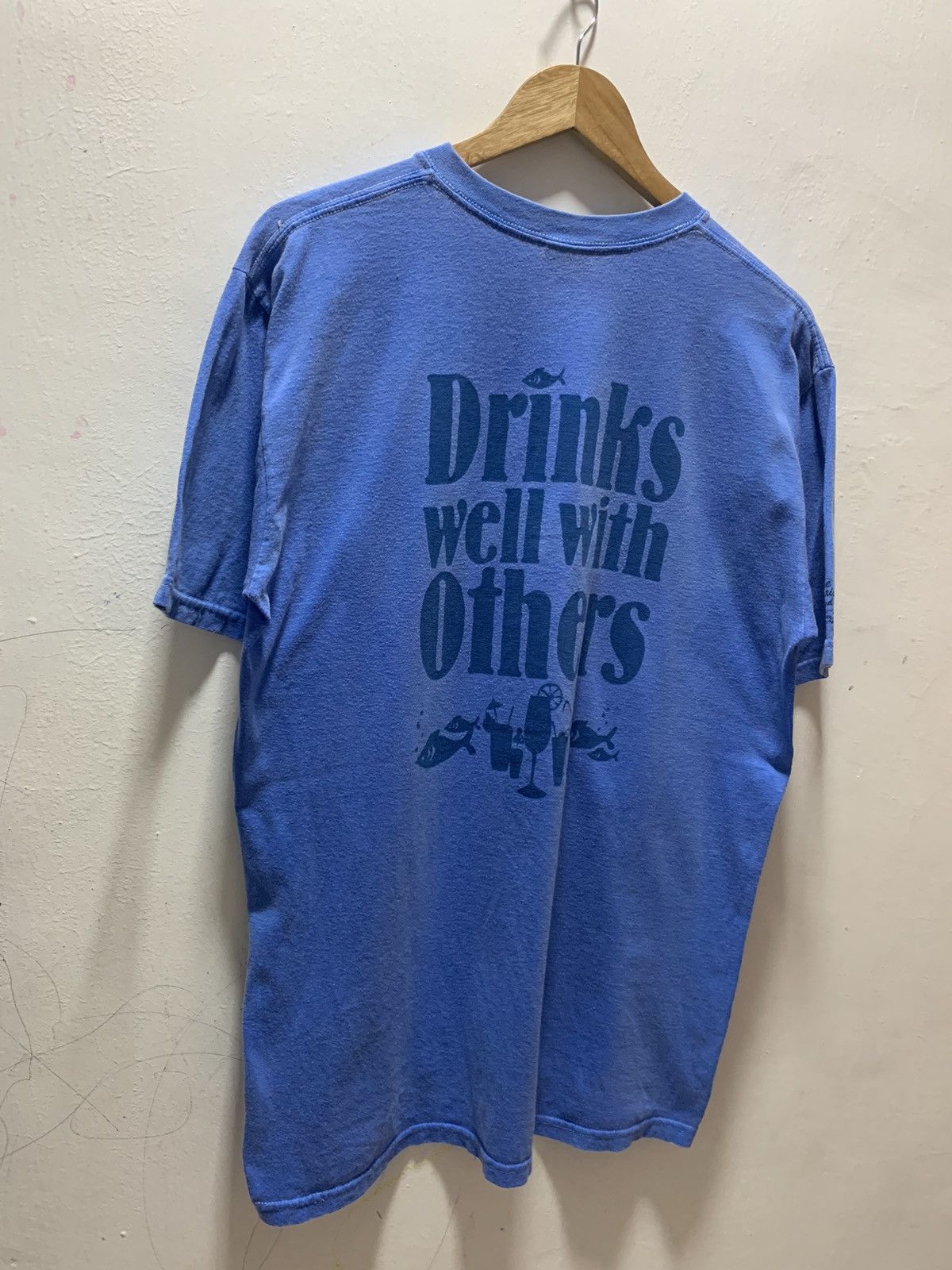 Vintage Crazy Shirt Blue Hawaii Dyed Size US M / EU 48-50 / 2 - 12 Thumbnail