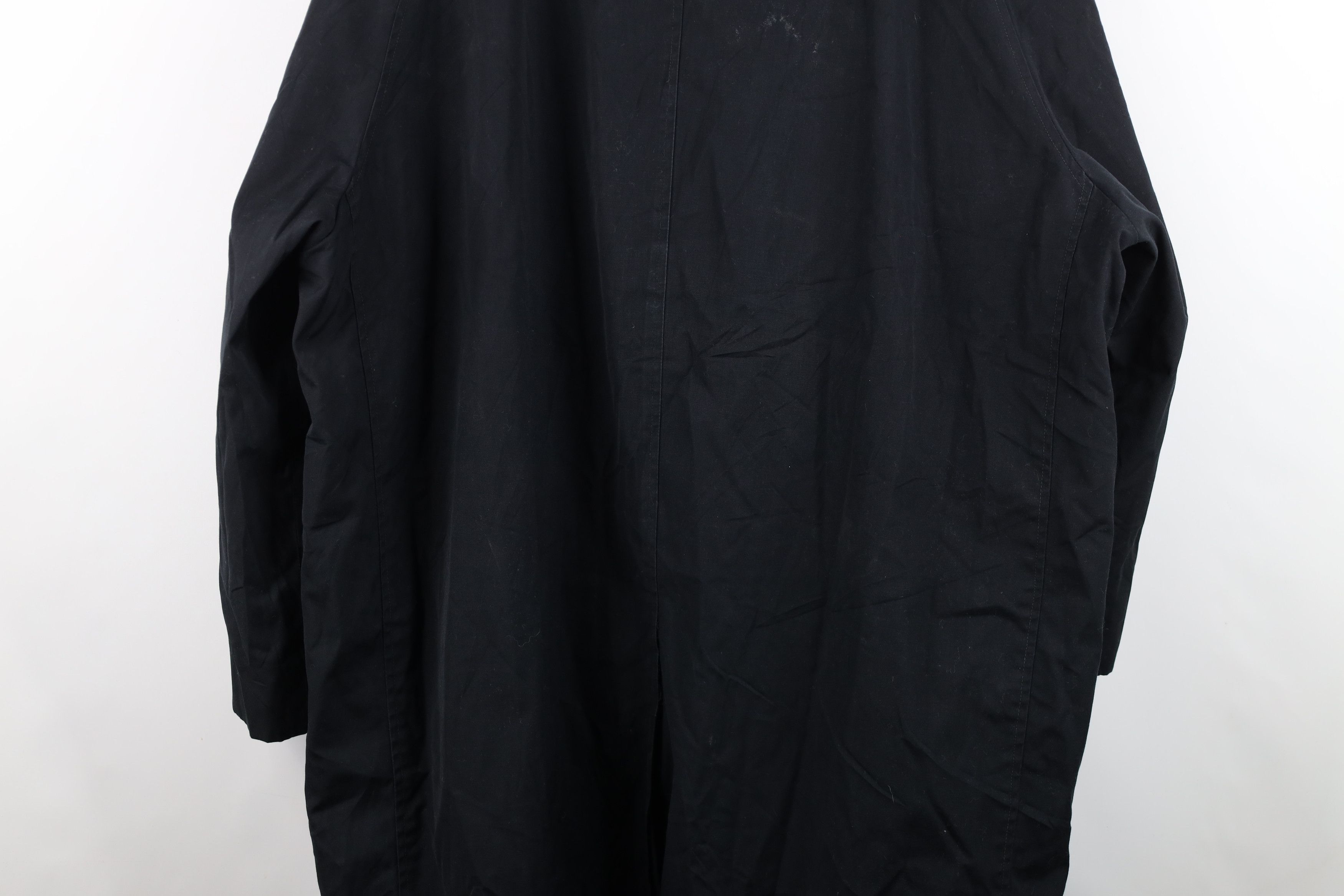 Vintage Vintage 50s 60s Rockabilly Trench Coat Rain Jacket Black USA Size US XXL / EU 58 / 5 - 15 Thumbnail