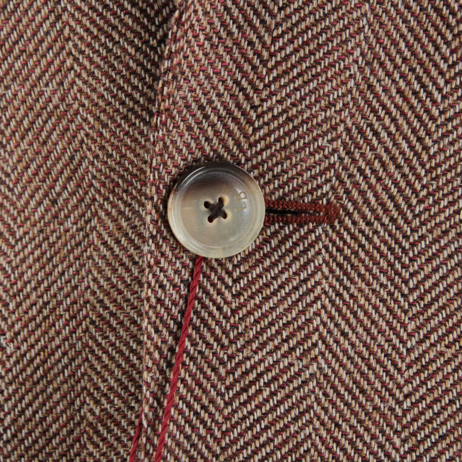 Luciano Barbera Luciano Barbera Sport Coat Size 42 US in Brown Size 42R - 2 Thumbnail
