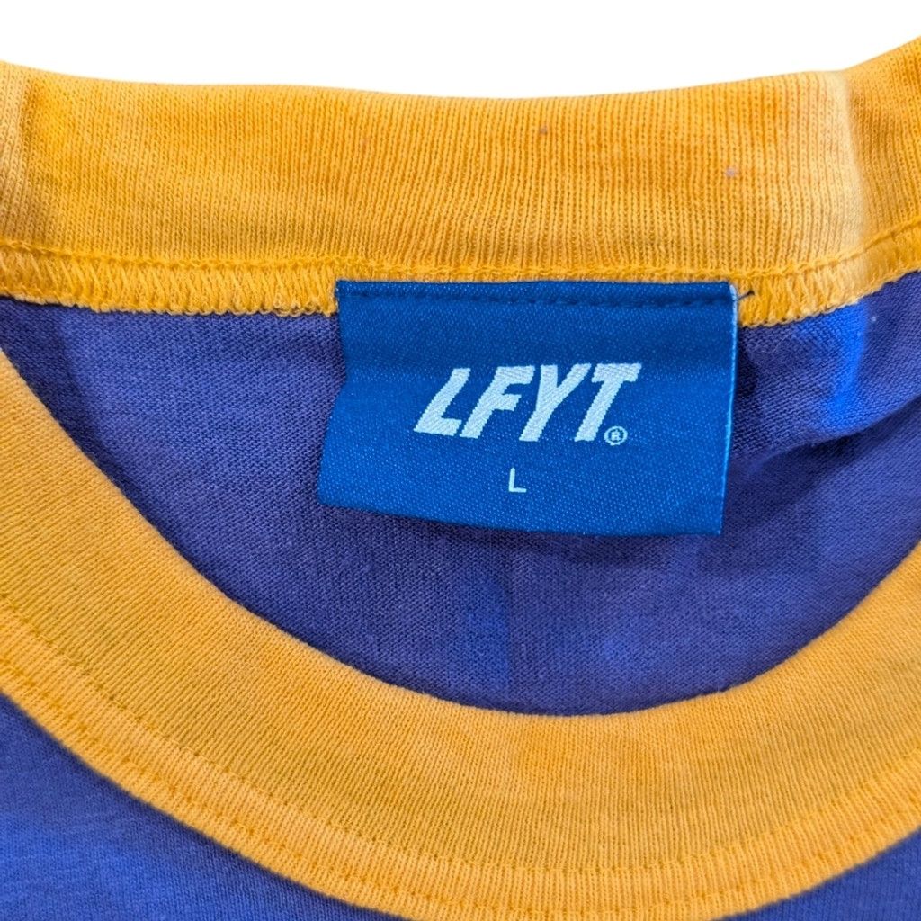 Lafayette 148 LFYT - Lafayette NY, Hoops Logo Ringer Shirt - L - Purple Size US L / EU 52-54 / 3 - 5 Thumbnail