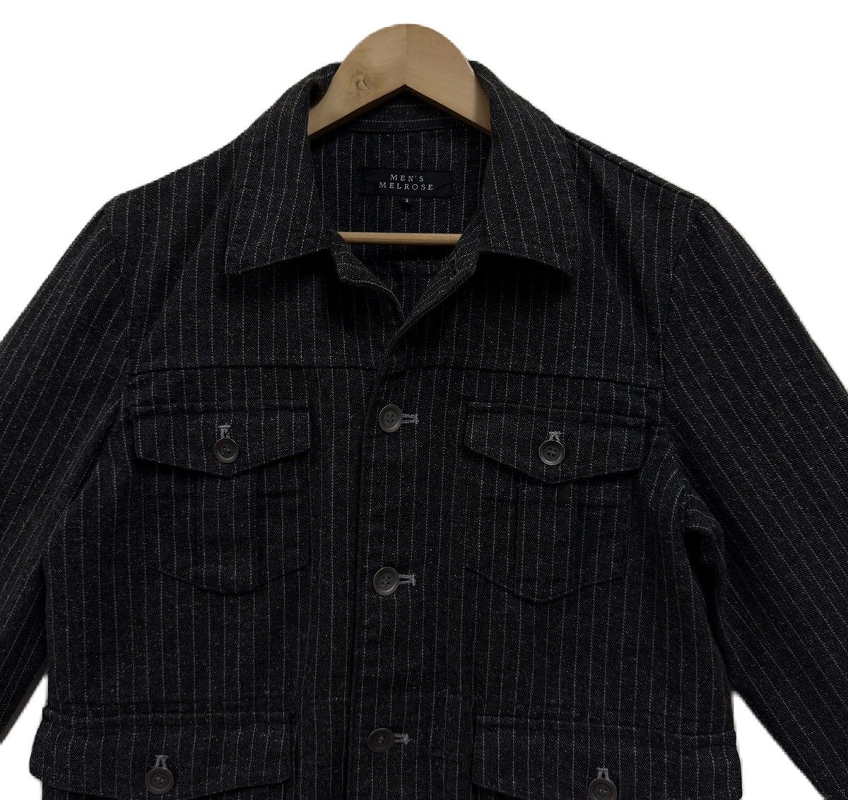 Melrose Men’s Melrose Classic PinStripes Jacket Vkei Size US M / EU 48-50 / 2 - 3 Thumbnail