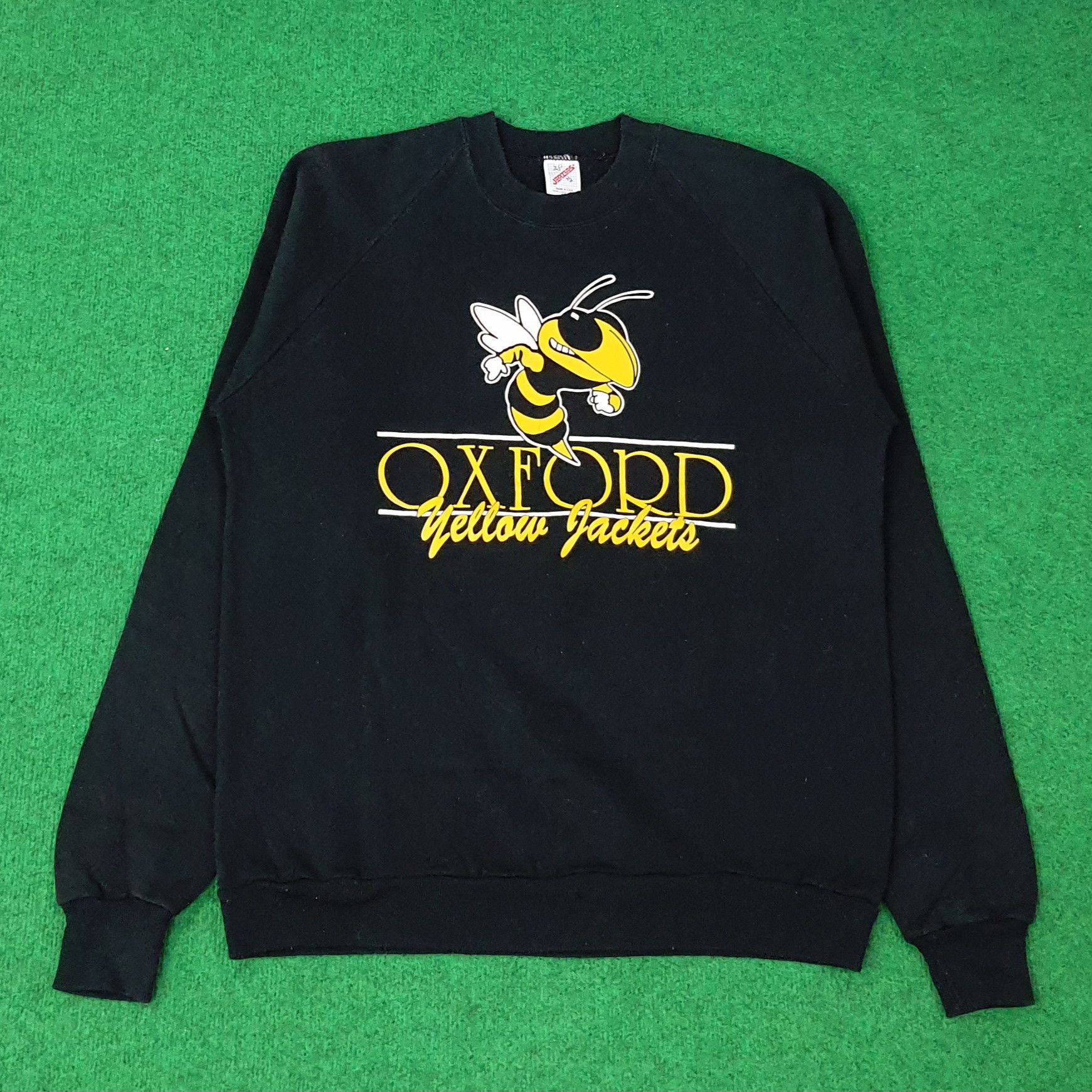 NFL Vintage Oxford Yellow Jacket Sweatshirt C227N6 Size US M / EU 48-50 / 2 - 1 Thumbnail