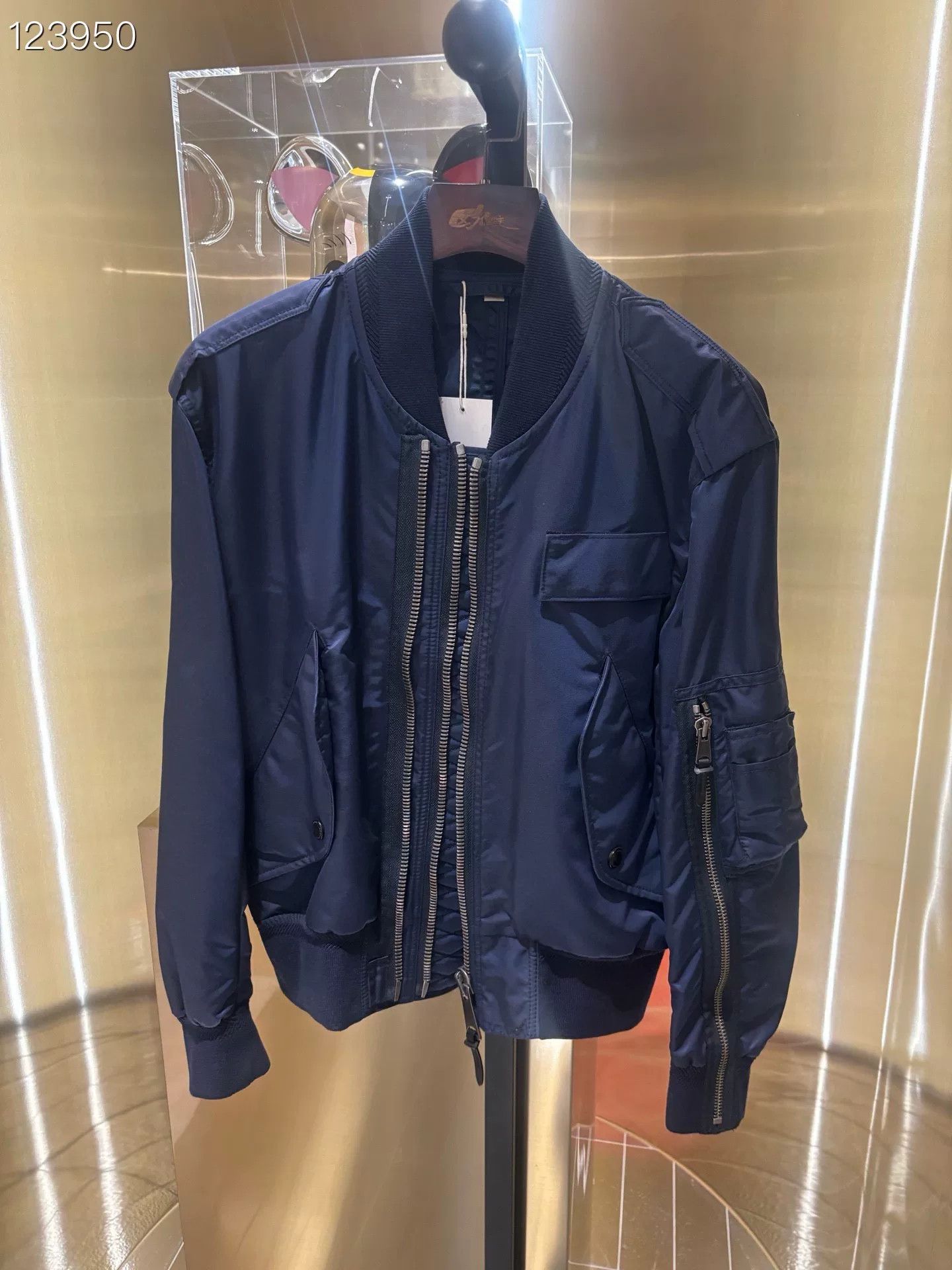 Burberry Burberry Men's Pilot Jacket 078721v555 Size US S / EU 44-46 / 1 - 1 Thumbnail