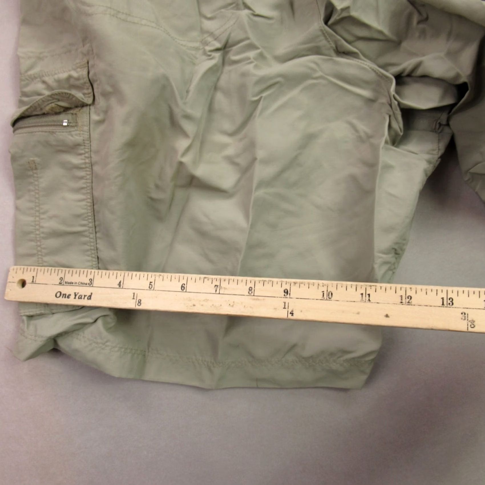 Vintage REI Womens Shorts Size 16 Lightweight Hiking Cargo Beige Pockets Outdoors Size 38" / US 16 / IT 52 - 8 Thumbnail