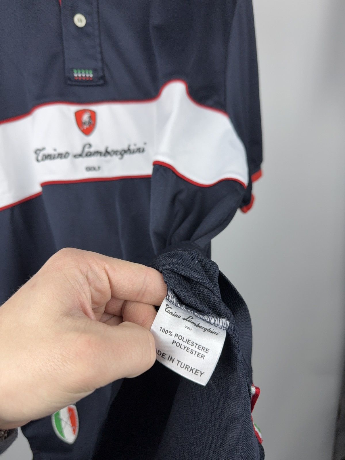 Tonino Lamborghini Luxury 00s Torino Lamborghini Racing Polo Spyder Edition Size US L / EU 52-54 / 3 - 7 Thumbnail