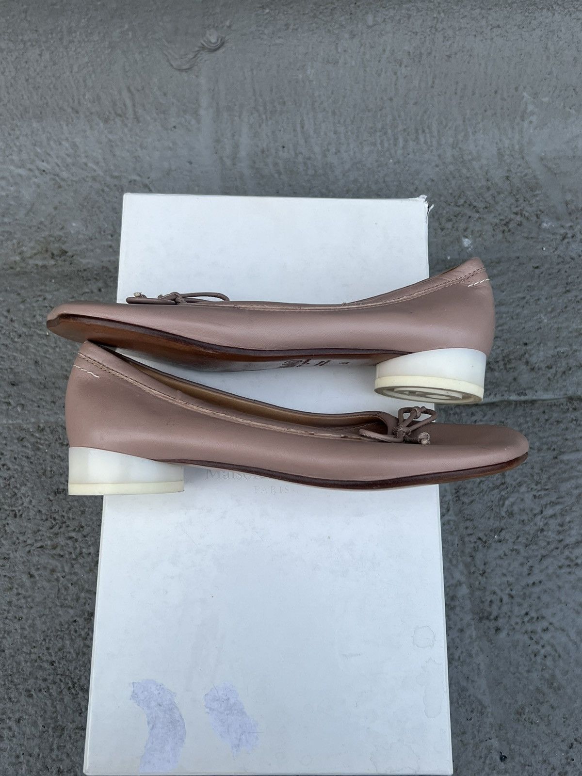 Maison Margiela Margiela Anatomic Ballerina Flats Black Size US 6 / IT 36 - 4 Thumbnail