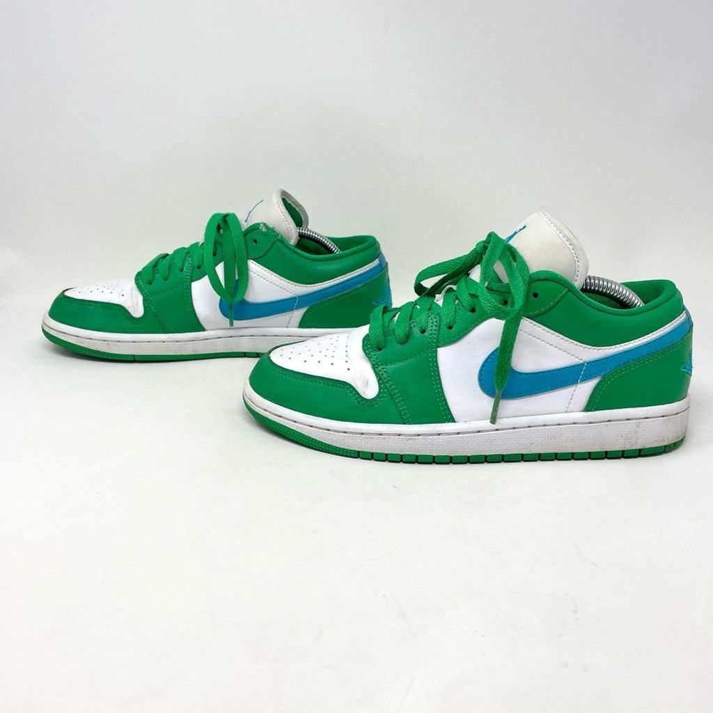 Nike Nike Jordan 1 Low Lucky Green/ Aquatone Size 8.5/40 Size US 8.5 / IT 38.5 - 4 Thumbnail