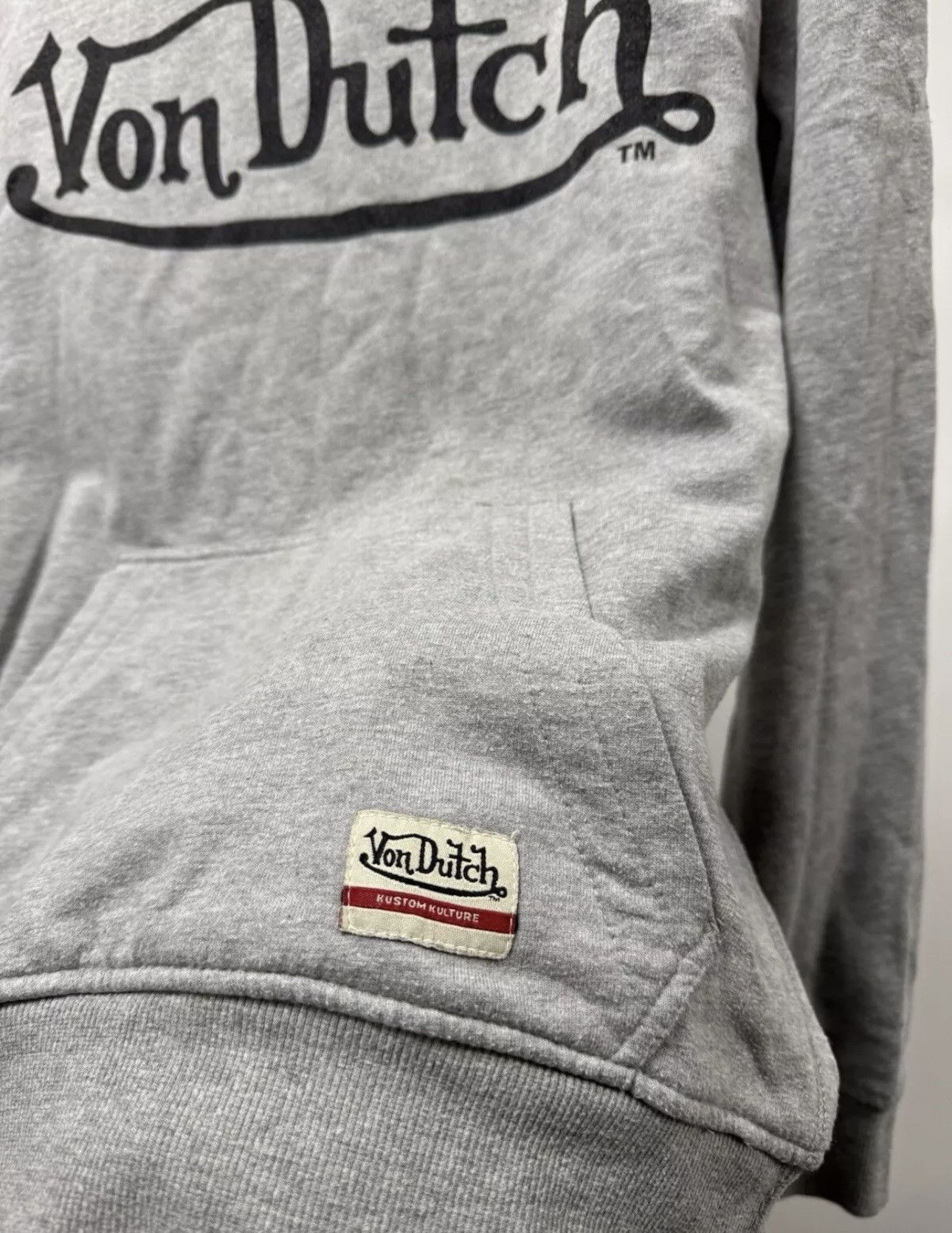 Vintage × Von Dutch Vintage Hoodie Von Dutch M Size Big Logo Y2K Size US M / EU 48-50 / 2 - 3 Thumbnail