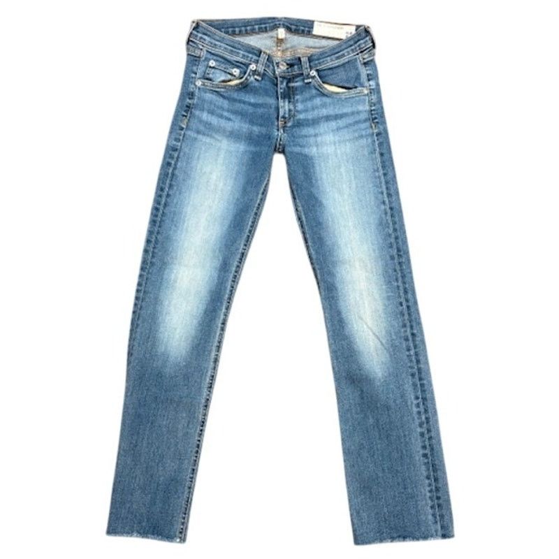 Rag & Bone Rag & Bone Low-Rise 5-Pocket Straight Leg “Elgin” Jeans Size 25" / US 0 / IT 36 - 3 Thumbnail