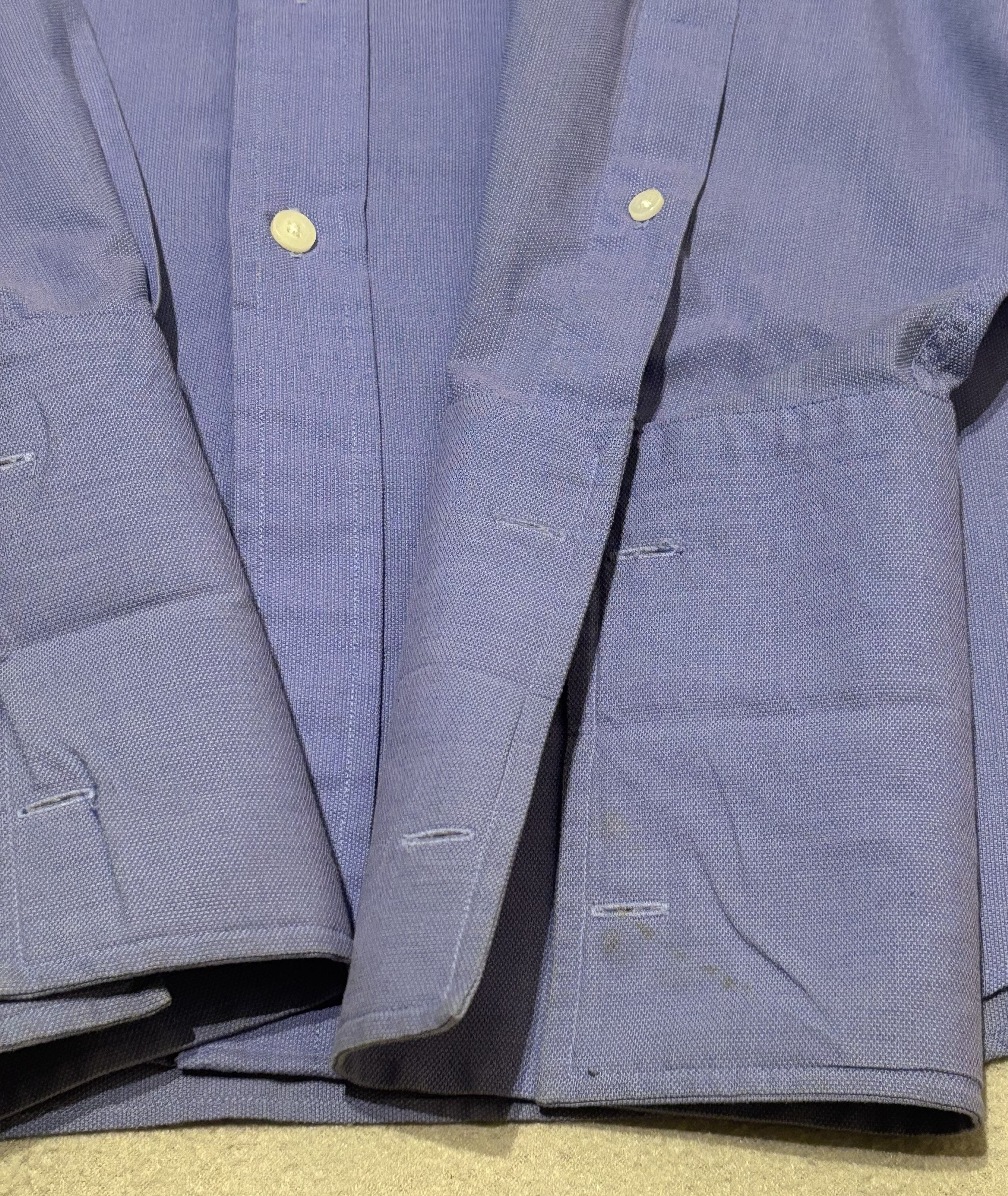 Yves Saint Laurent Yves Saint Laurent Purple Shirt Size 41 Size US XXL / EU 58 / 5 - 7 Thumbnail