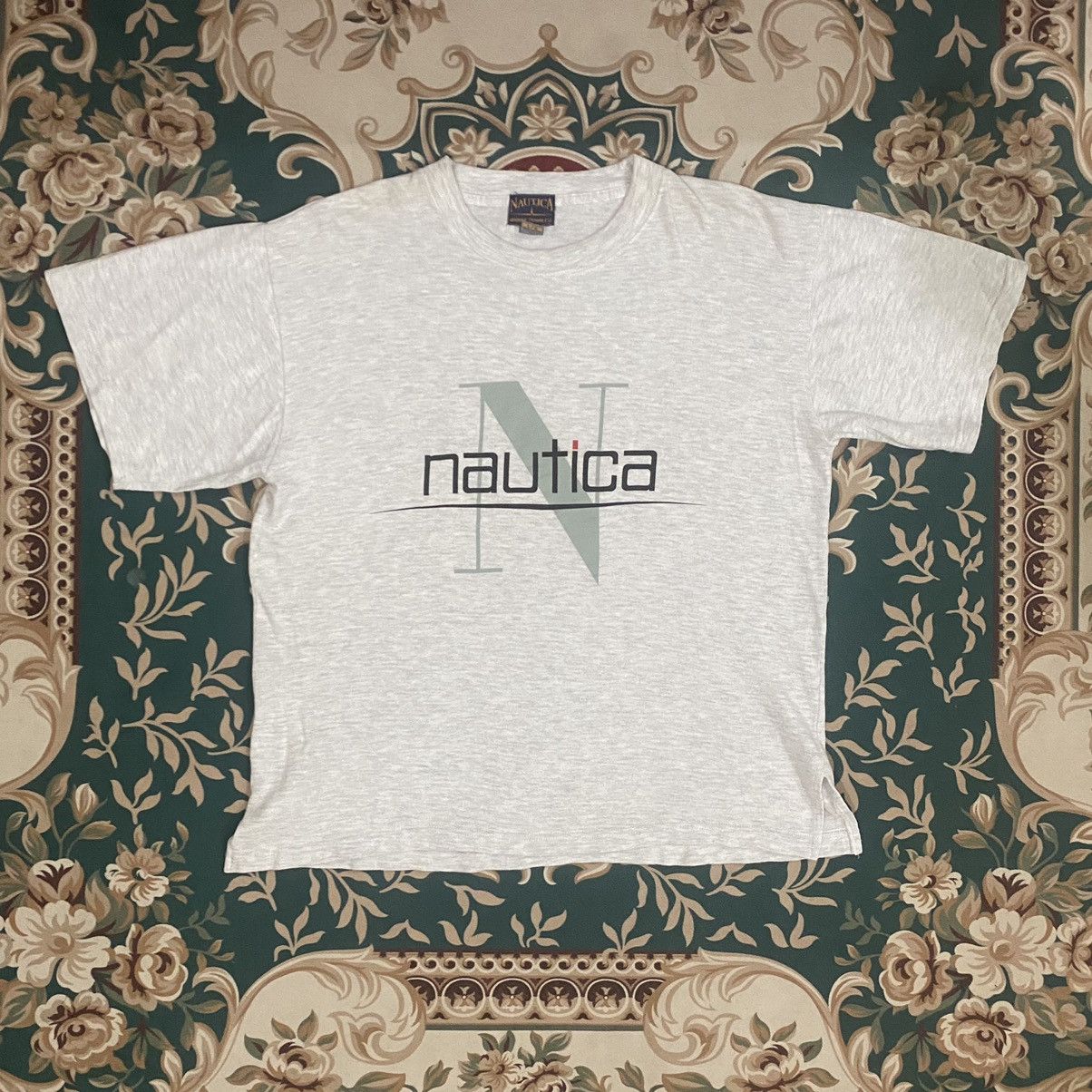 Nautica Nautica wording tee Size US L / EU 52-54 / 3 - 2 Thumbnail