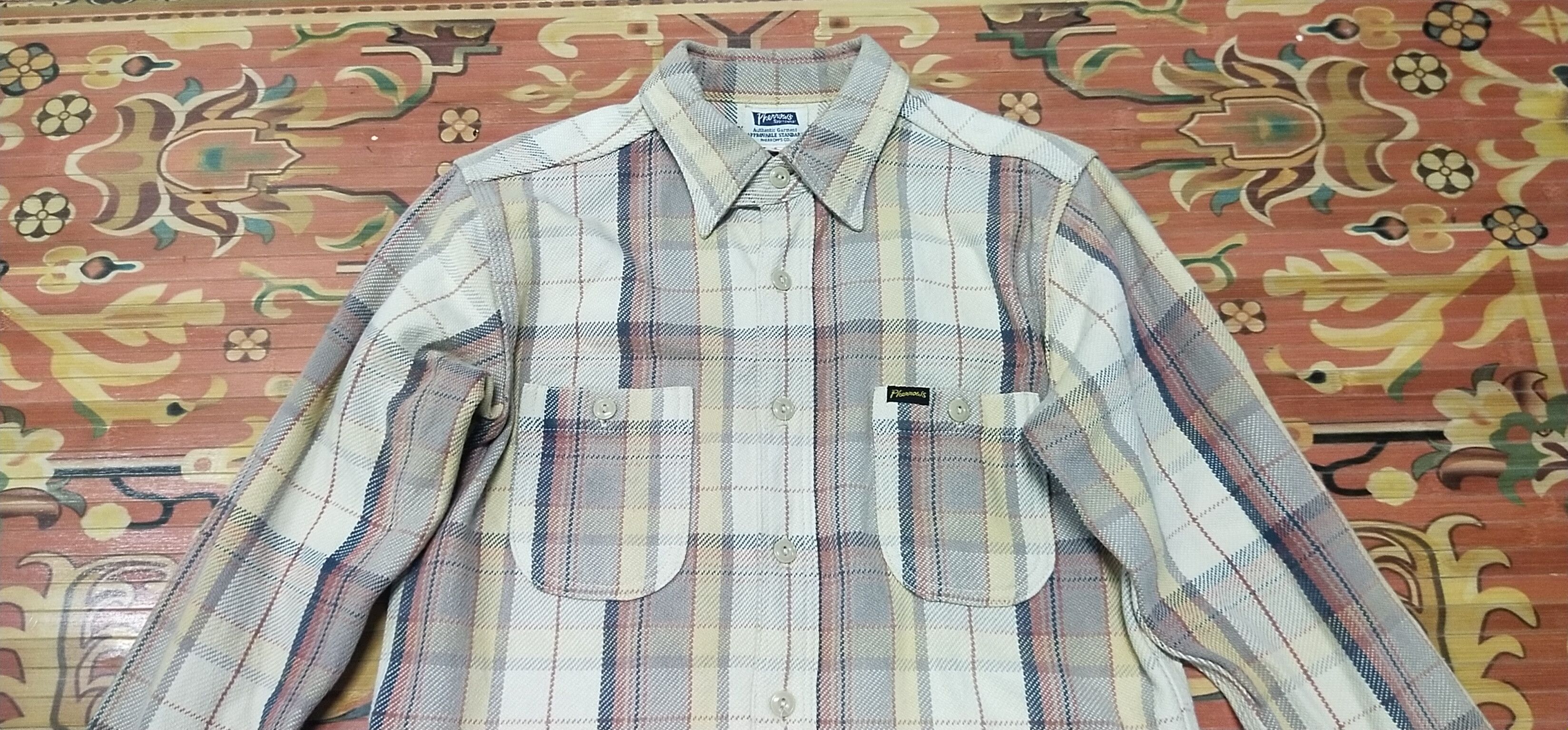 Japanese Brand Final Drop Vintage Pherrows Workers Shirt Button S Size US S / EU 44-46 / 1 - 6 Thumbnail