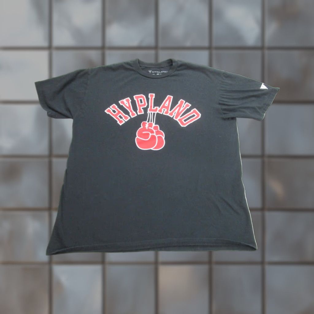 Hypland Hypland Boxing Street Wear T-Shirt Mens XL Black Red Size US XL / EU 56 / 4 - 1 Thumbnail
