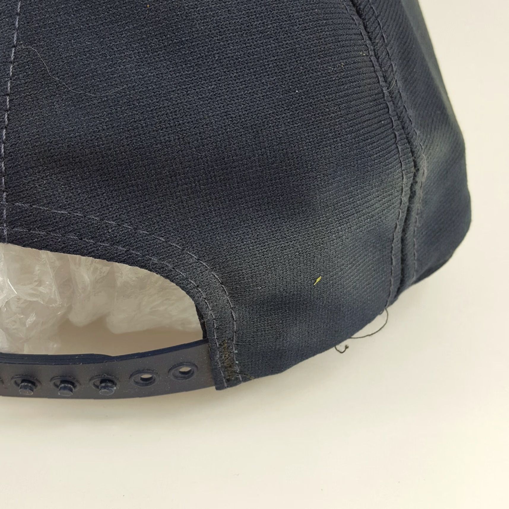 Vintage VINTAGE Faded Korea Veteran USA Trucker Hat Snapback Navy Blue Military Cap Eagle Crest Adjustable Mens Hat Size ONE SIZE - 7 Thumbnail