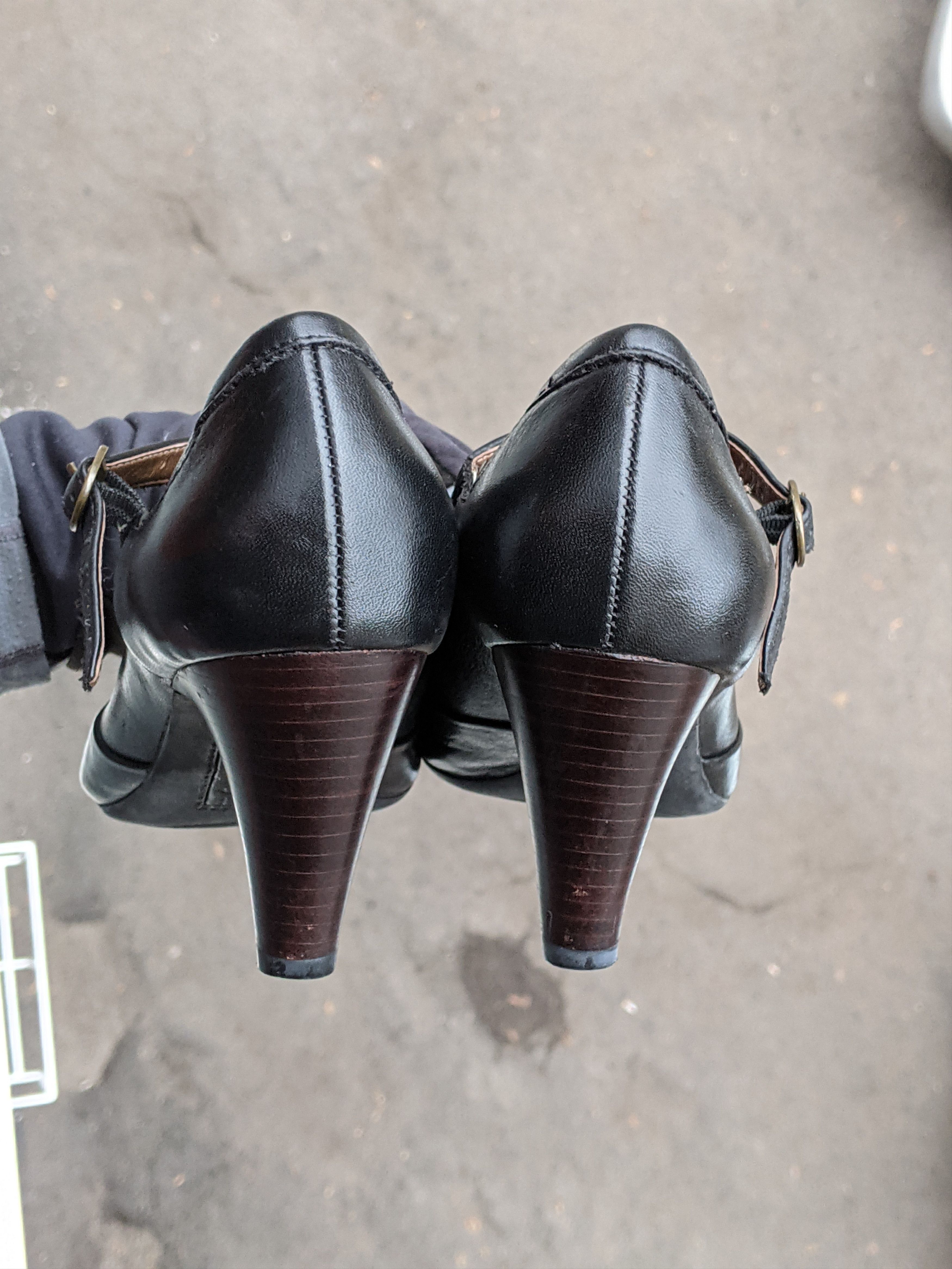 Clarks Clarks Mary Jane Heels Buckle Shoes Vintage Prada Gucci Size US 8.5 / IT 38.5 - 11 Thumbnail