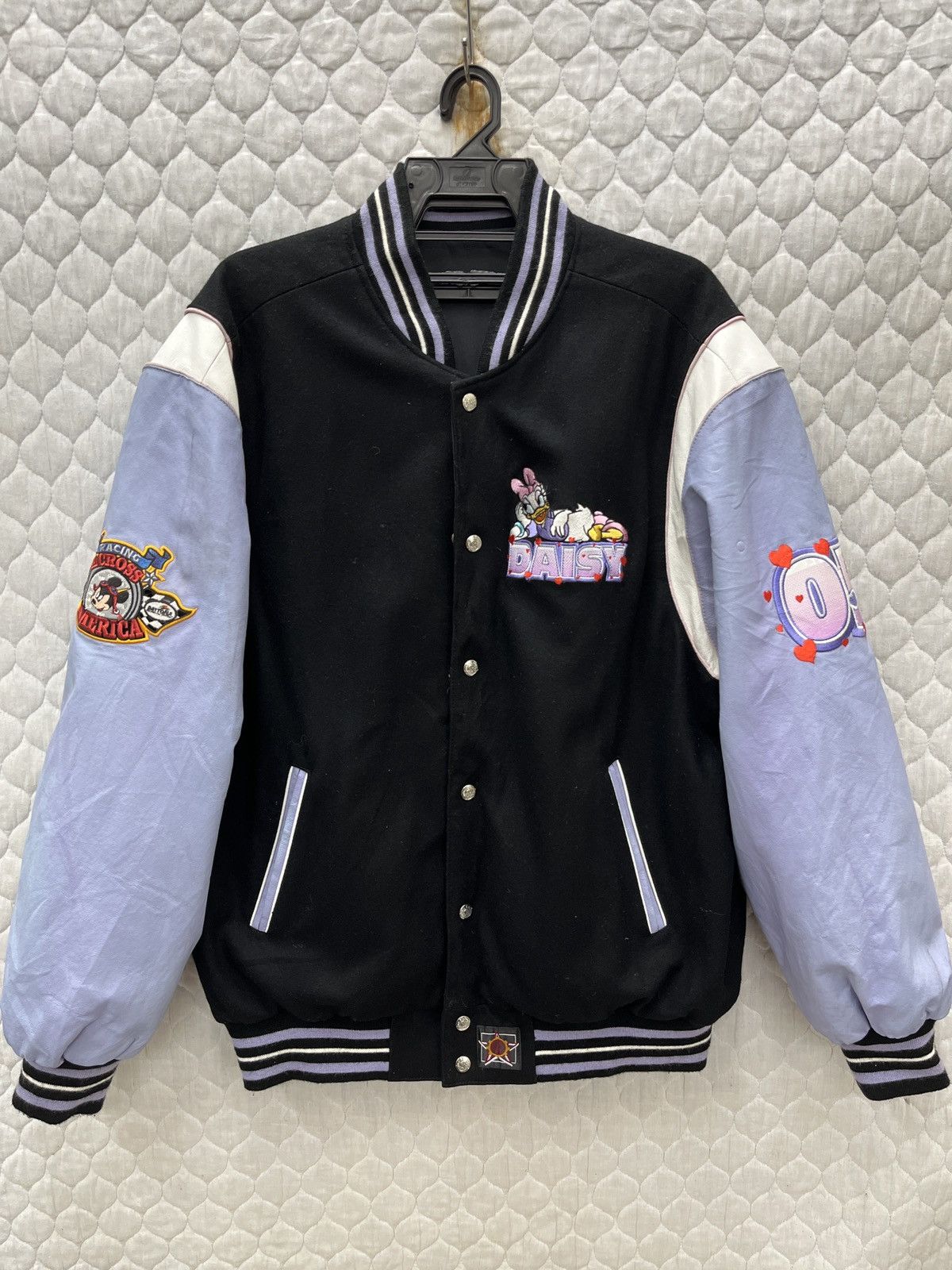 Jeff Hamilton 🔥🔥🔥JEFF HAMILTON DISNEY DAYTONA VARSITY REVERSIBLE JACKET Size US L / EU 52-54 / 3 - 4 Thumbnail