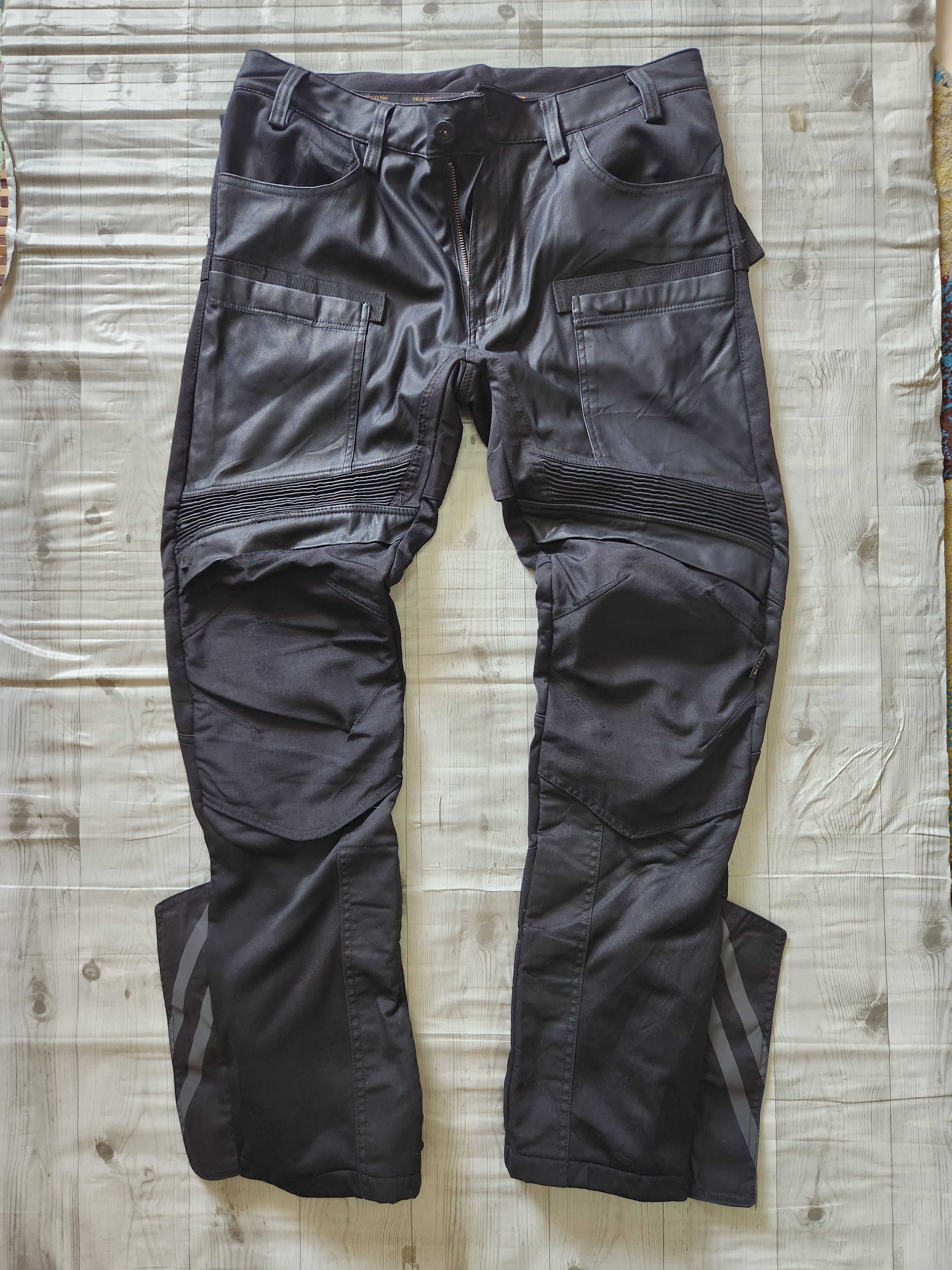 Japanese Brand Field Core Cordura Fabric Double Knee Bikers Pants Size US 35 - 1 Thumbnail