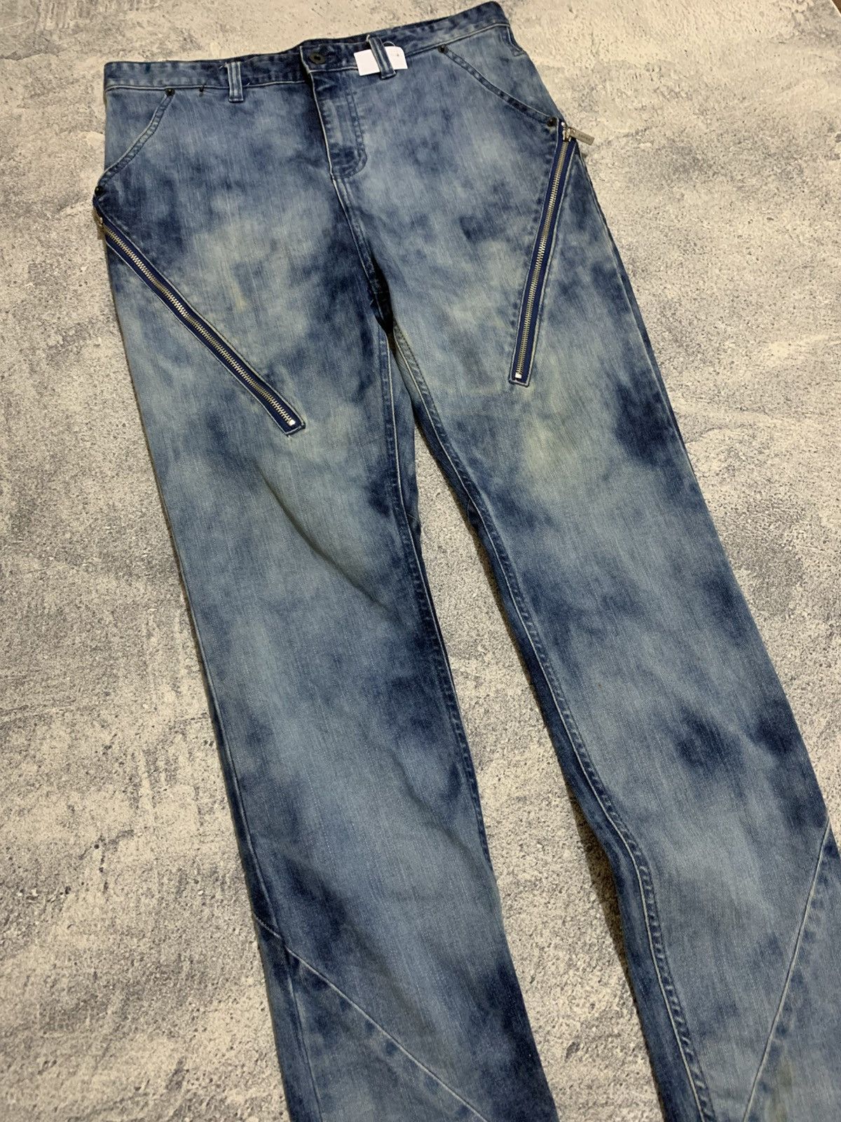 Japanese Brand ❤️‍🔥ACCEPTOFFERS❤️‍🔥 Codes Combine Faded Jeans Size US 32 / EU 48 - 2 Thumbnail