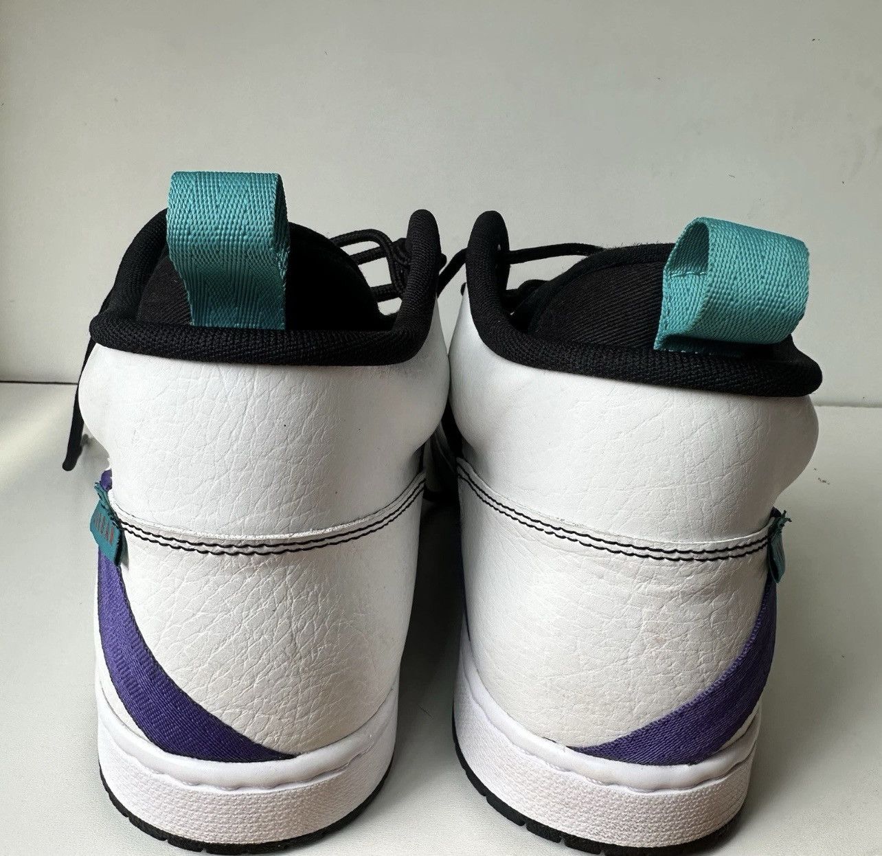Nike Nike Men's Jordan Fadeaway Black & White Turbo Green Sz 10.5 Size US 10.5 / EU 43-44 - 8 Thumbnail