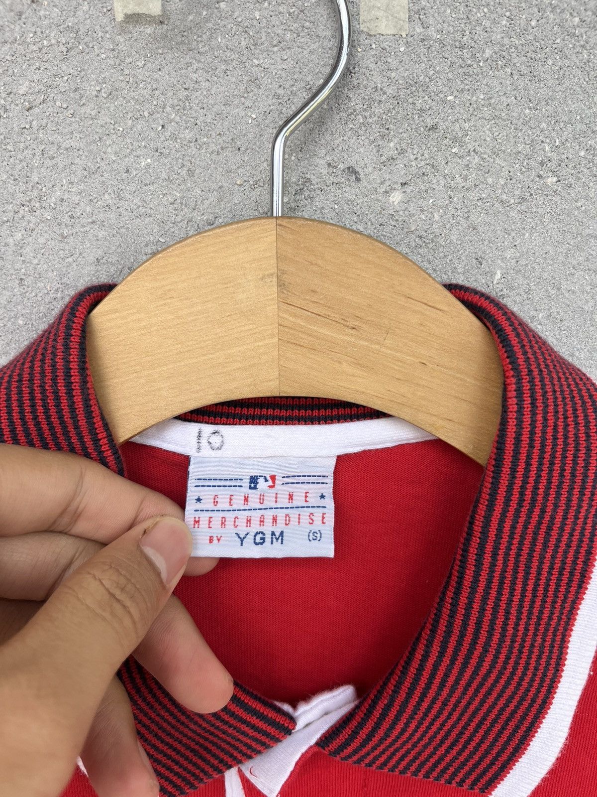 MLB × Vintage Vtg MLB cleveland indians polo tee Size US M / EU 48-50 / 2 - 3 Thumbnail