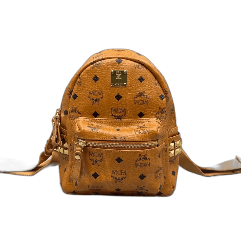 MCM MCM Classic Cognac Mini Backpack Size ONE SIZE - 1 Thumbnail