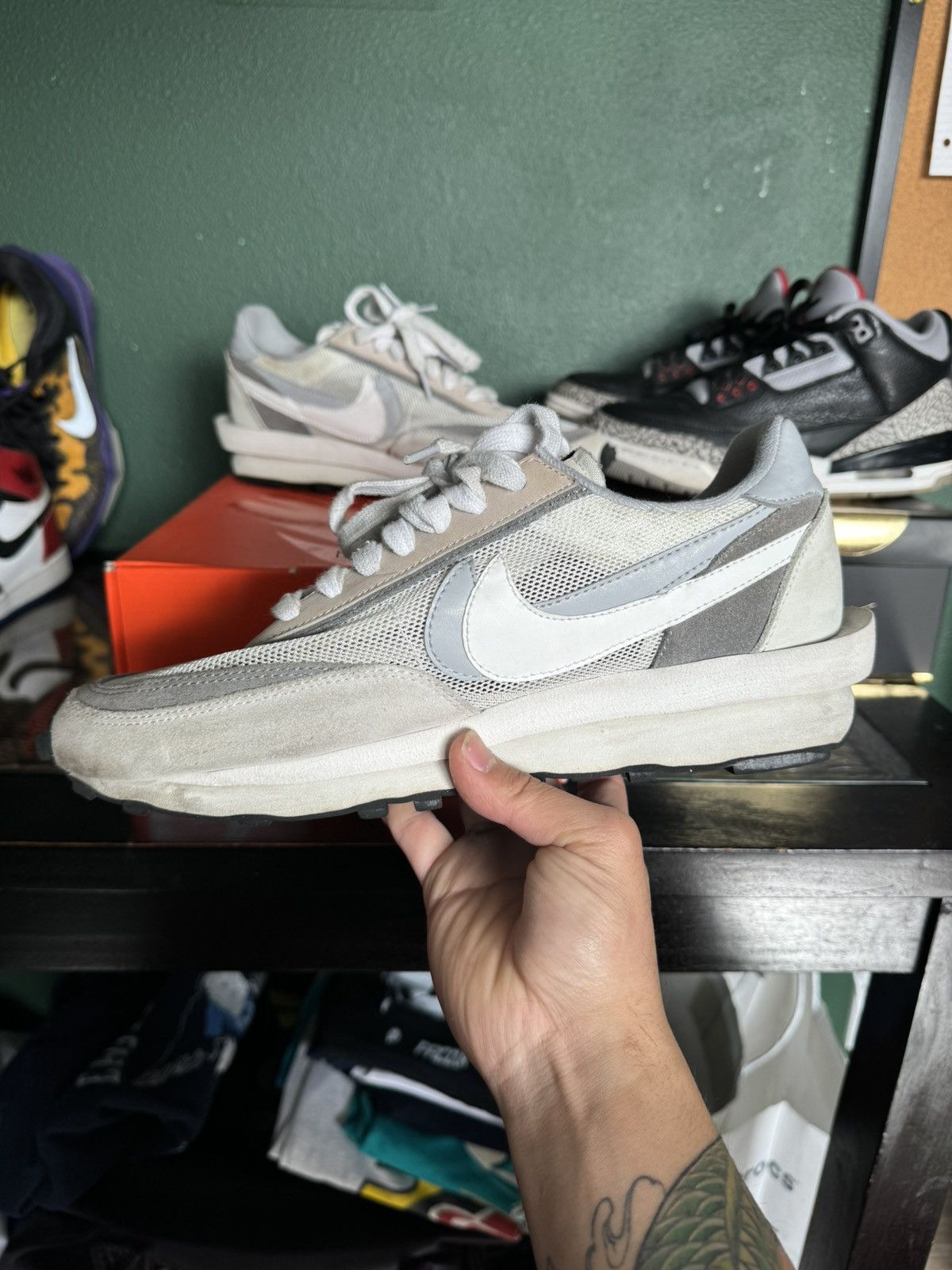 Nike × Sacai Nike X Sacai ‘Summit White’ 2019 Size US 9.5 / EU 42-43 - 8 Thumbnail