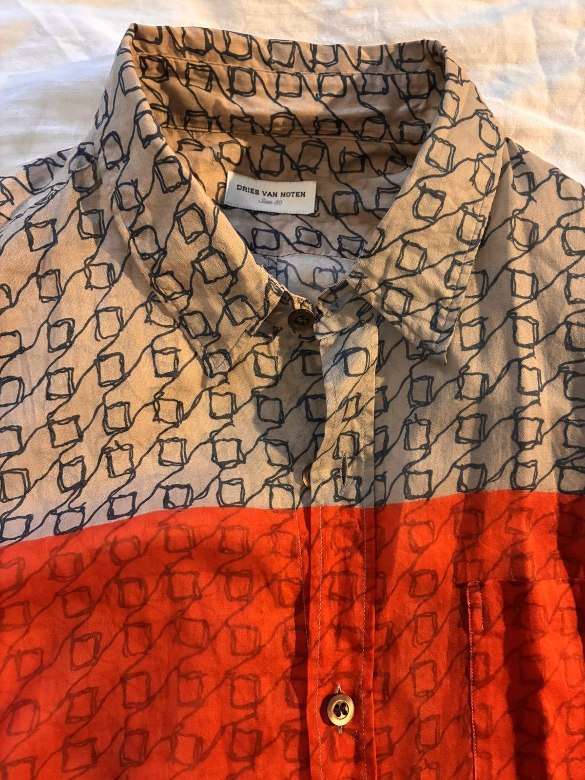 Dries Van Noten Dries Van Noten shirt Size US S / EU 44-46 / 1 - 3 Thumbnail