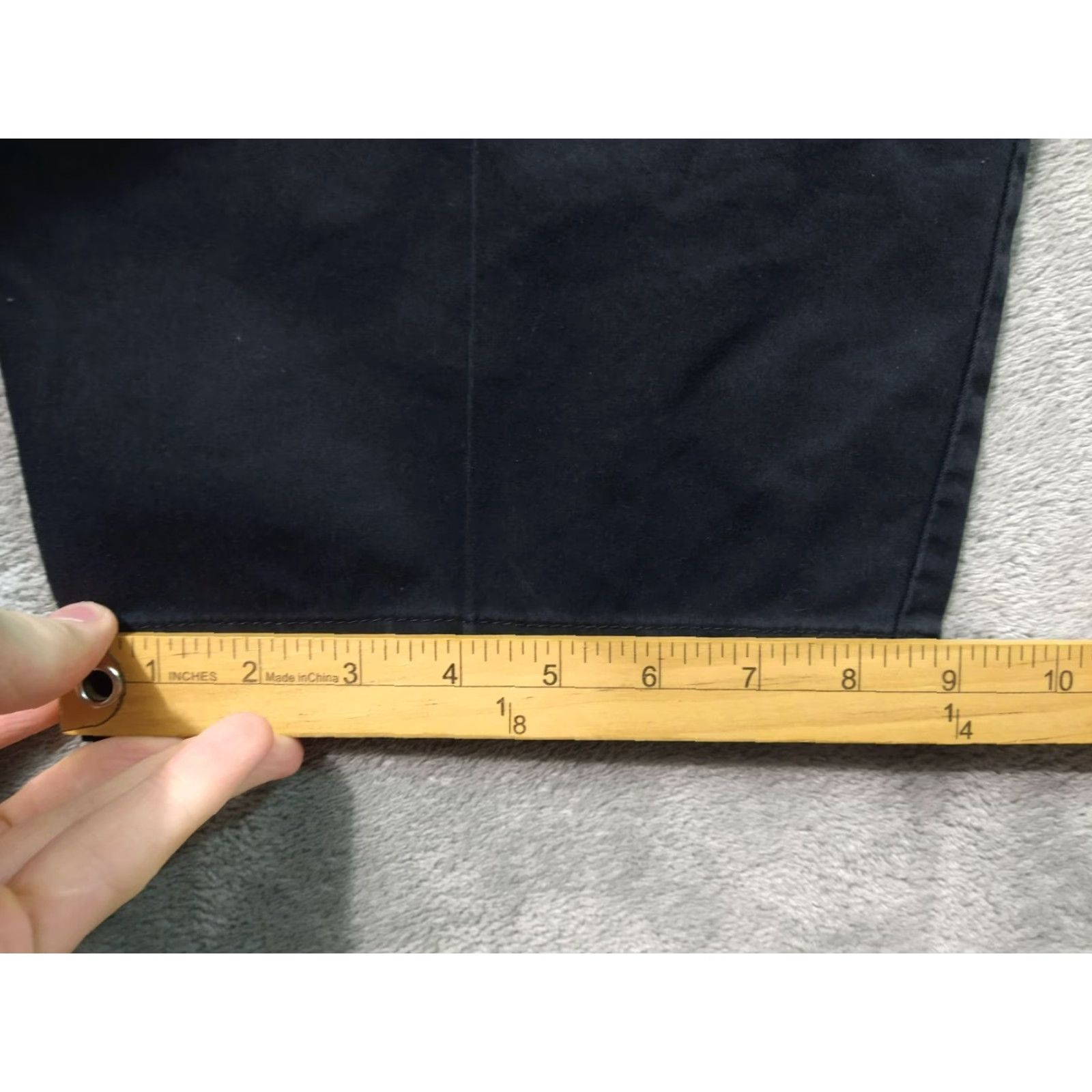 Vintage Oak Hill Pants Mens 48x28 Blue Chino Tech Straight Fit Flat Front High Rise Size US 32 / EU 48 - 6 Thumbnail