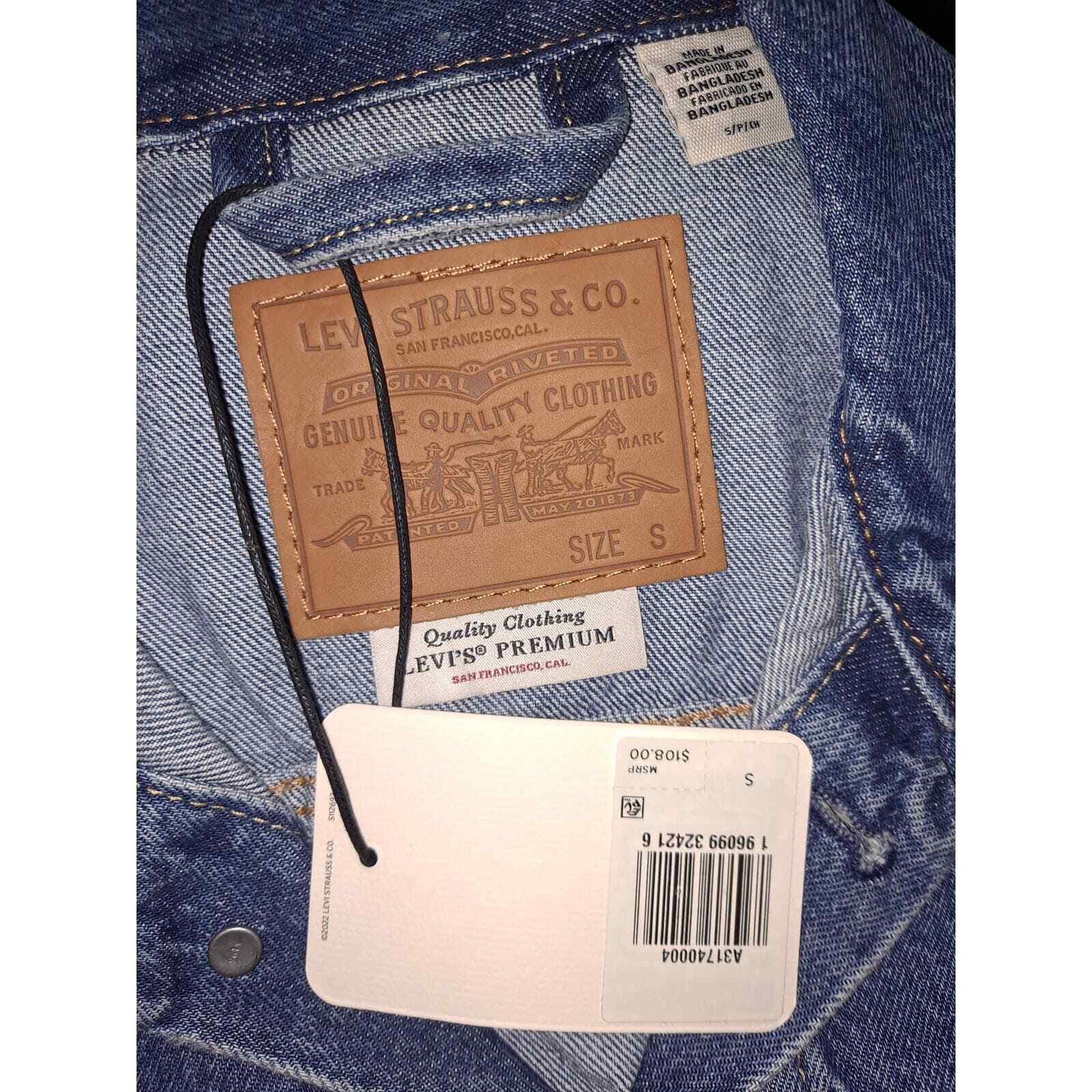 Levi's NWT Levi's Denim Trucker Jean Jacket Size Small Size US S / EU 44-46 / 1 - 7 Thumbnail
