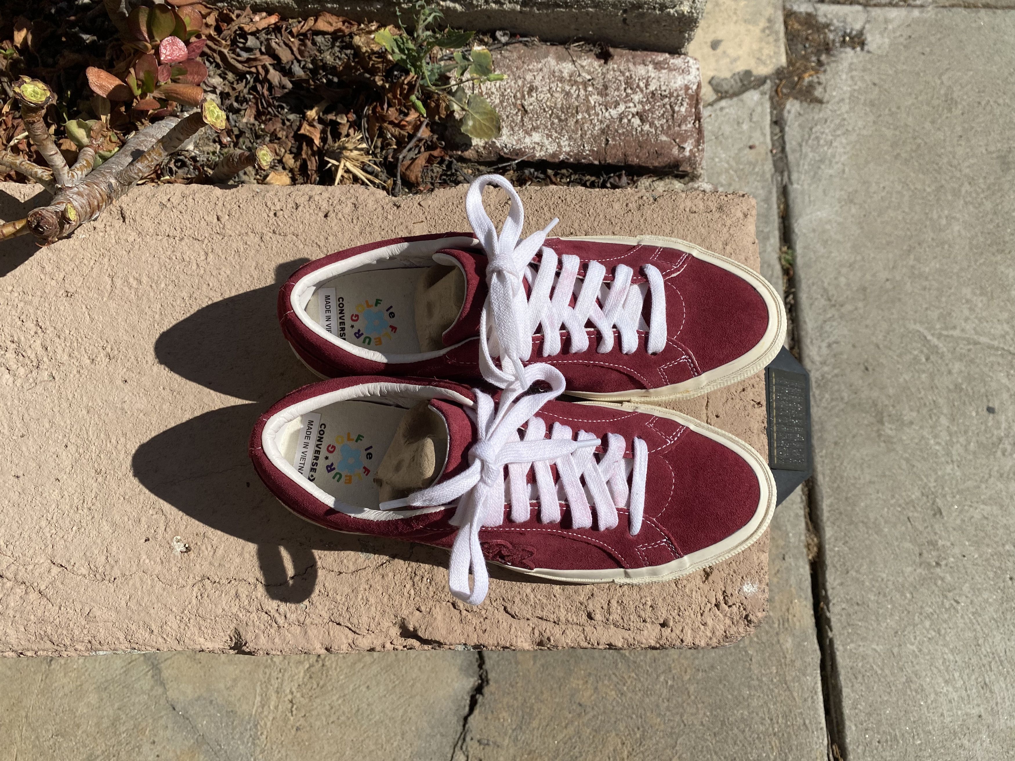 Converse × Golf le Fleur Converse x Golf Le Fleur One Star Ox ‘Mono Red’ Size US 8.5 / EU 41-42 - 5 Thumbnail